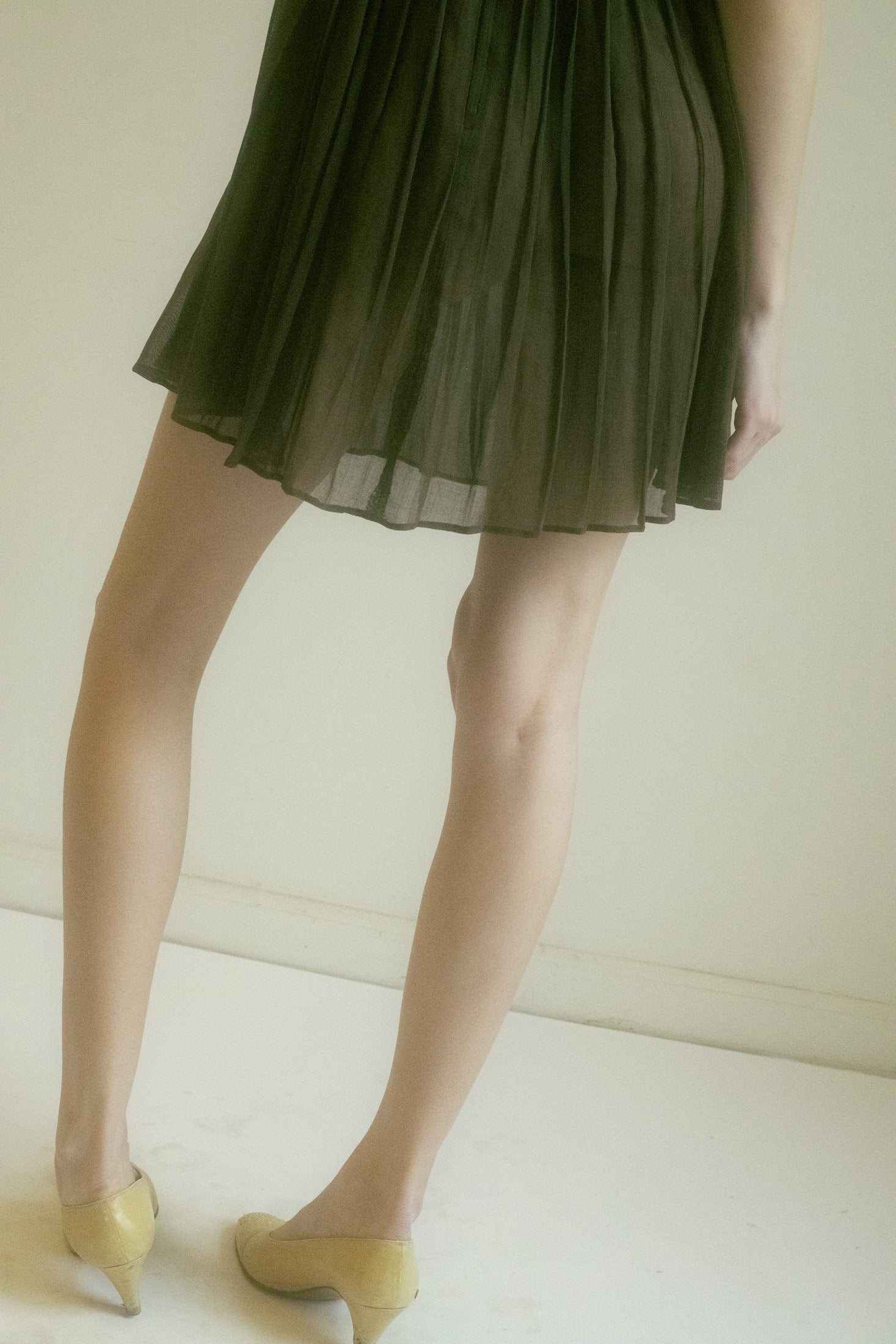 PLEATED DRESS