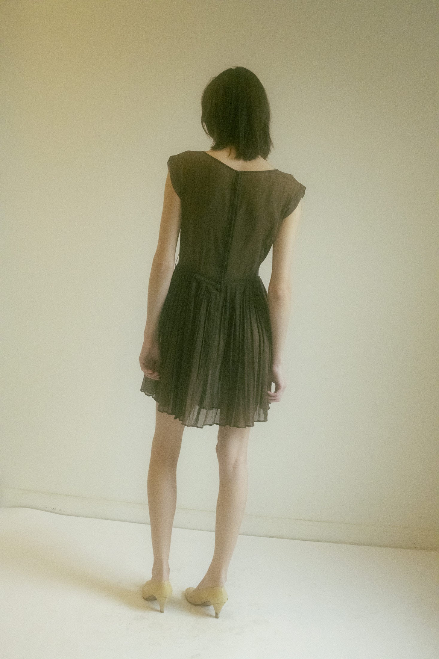 PLEATED DRESS