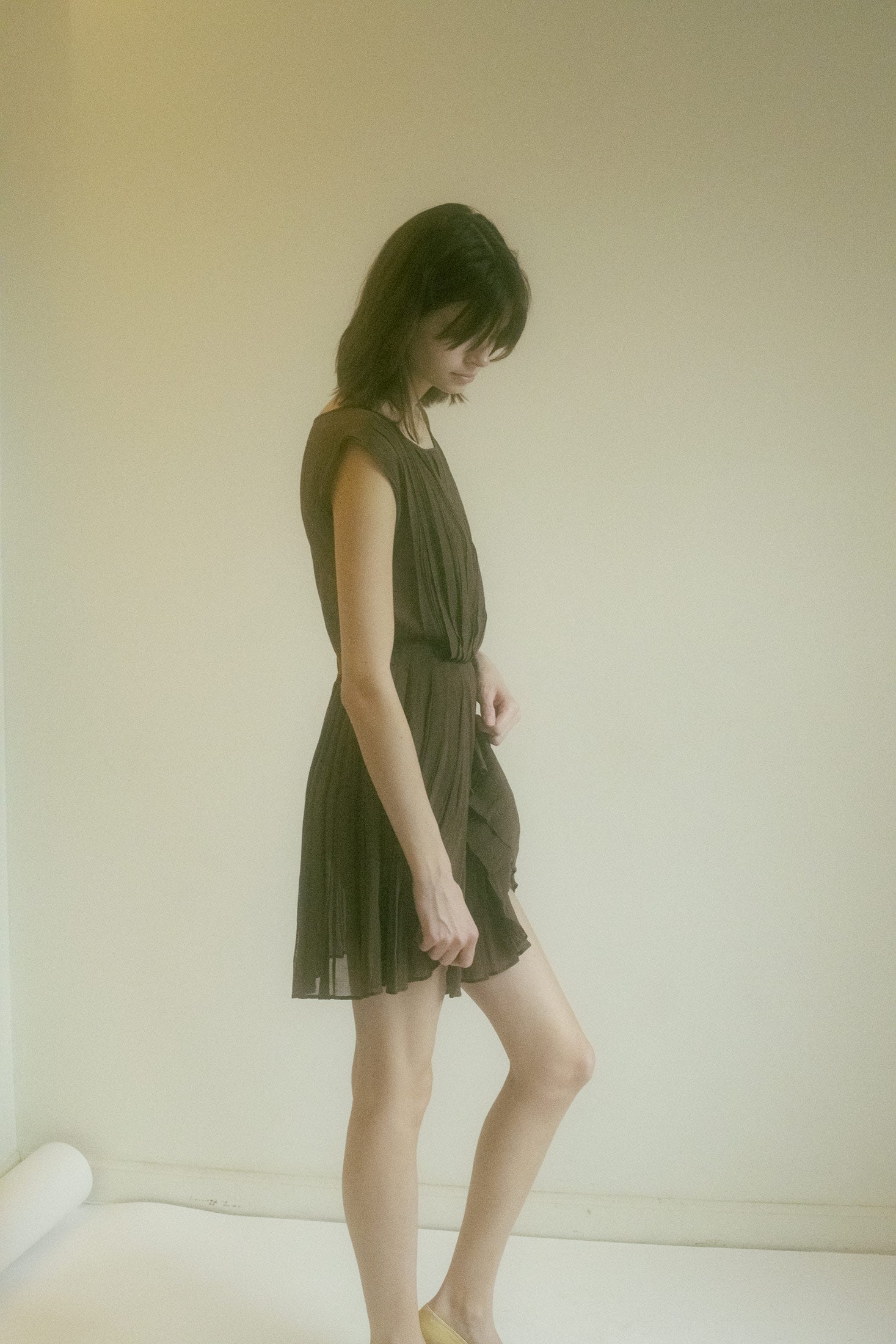 PLEATED DRESS