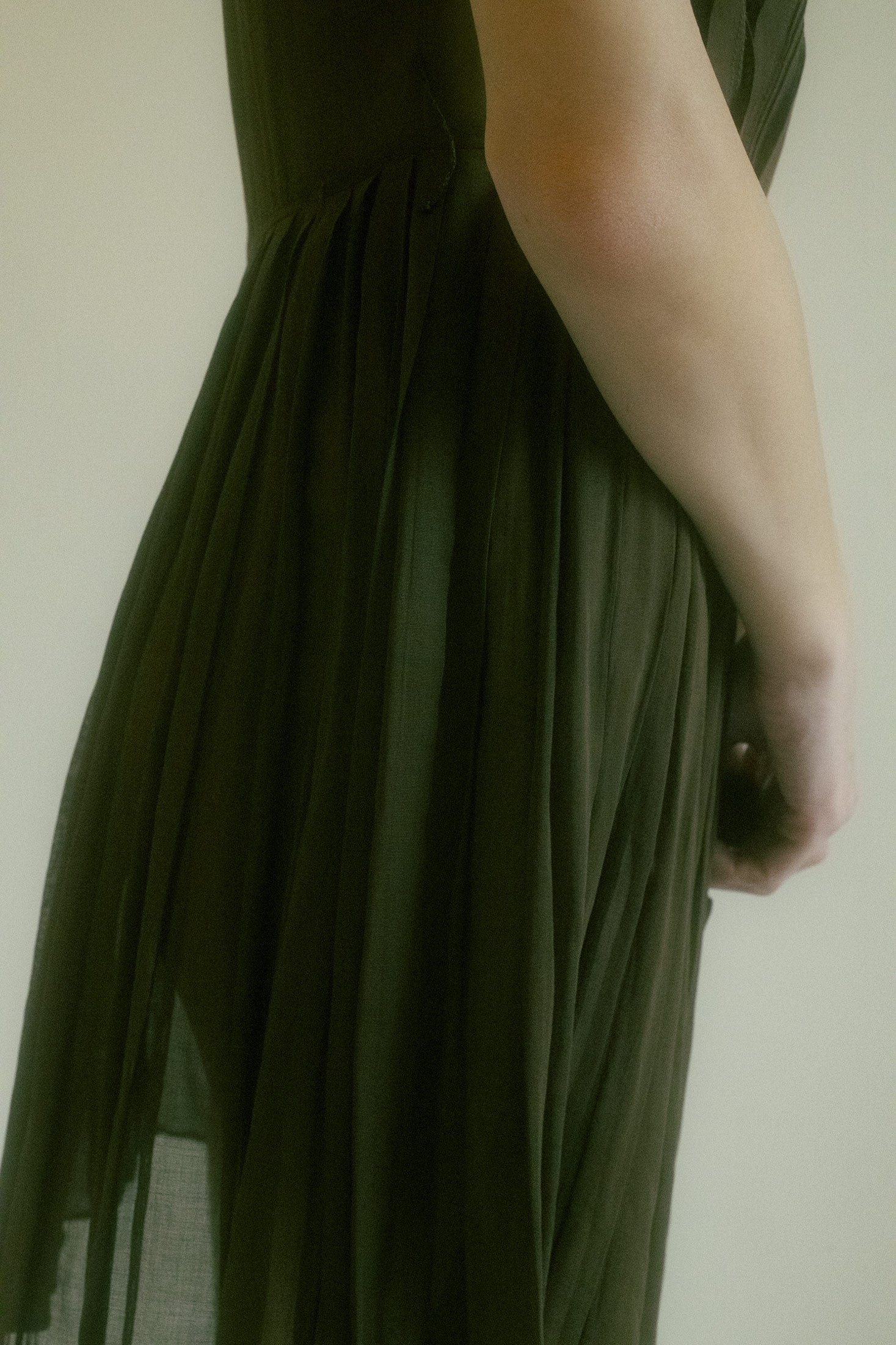PLEATED DRESS
