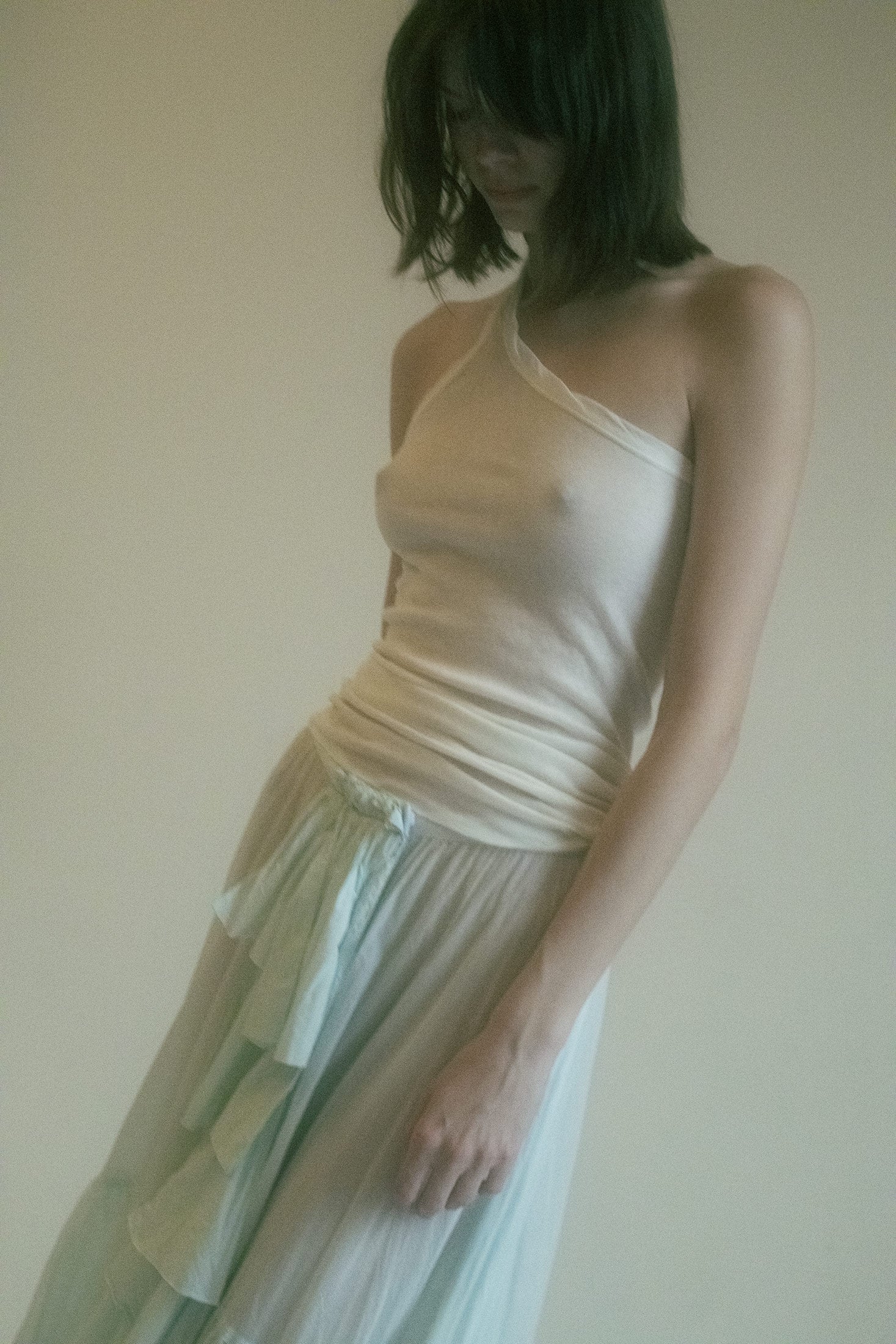 RICK OWENS ONE SHOULDER TANK