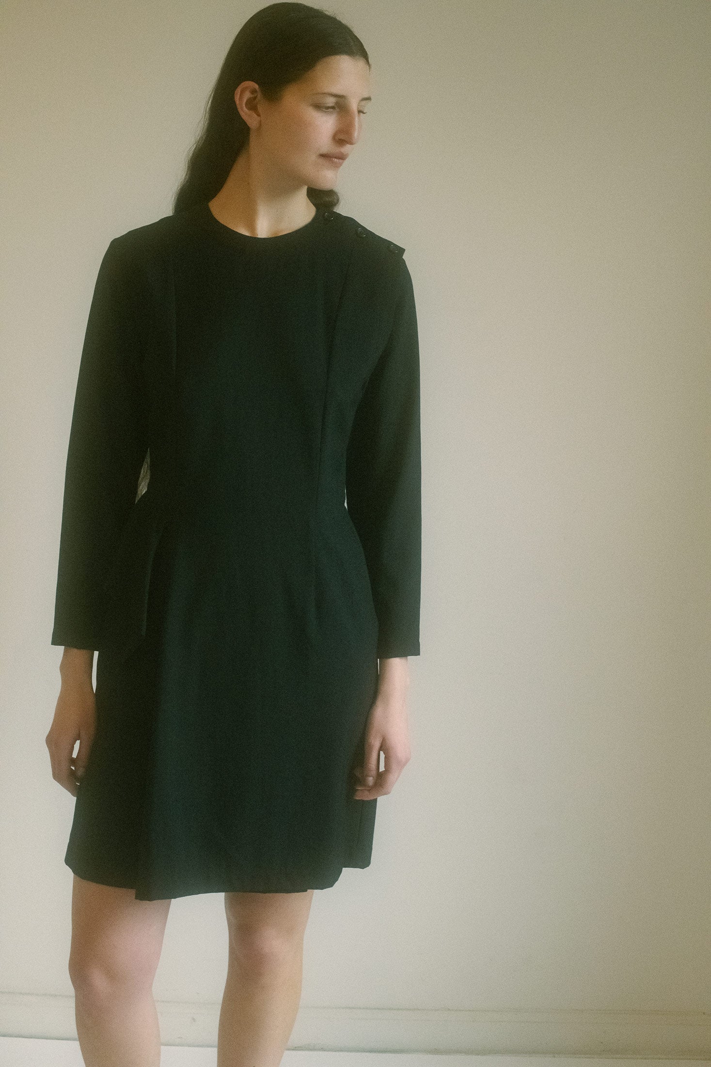 TRICOT CDG RUFFLE DRESS