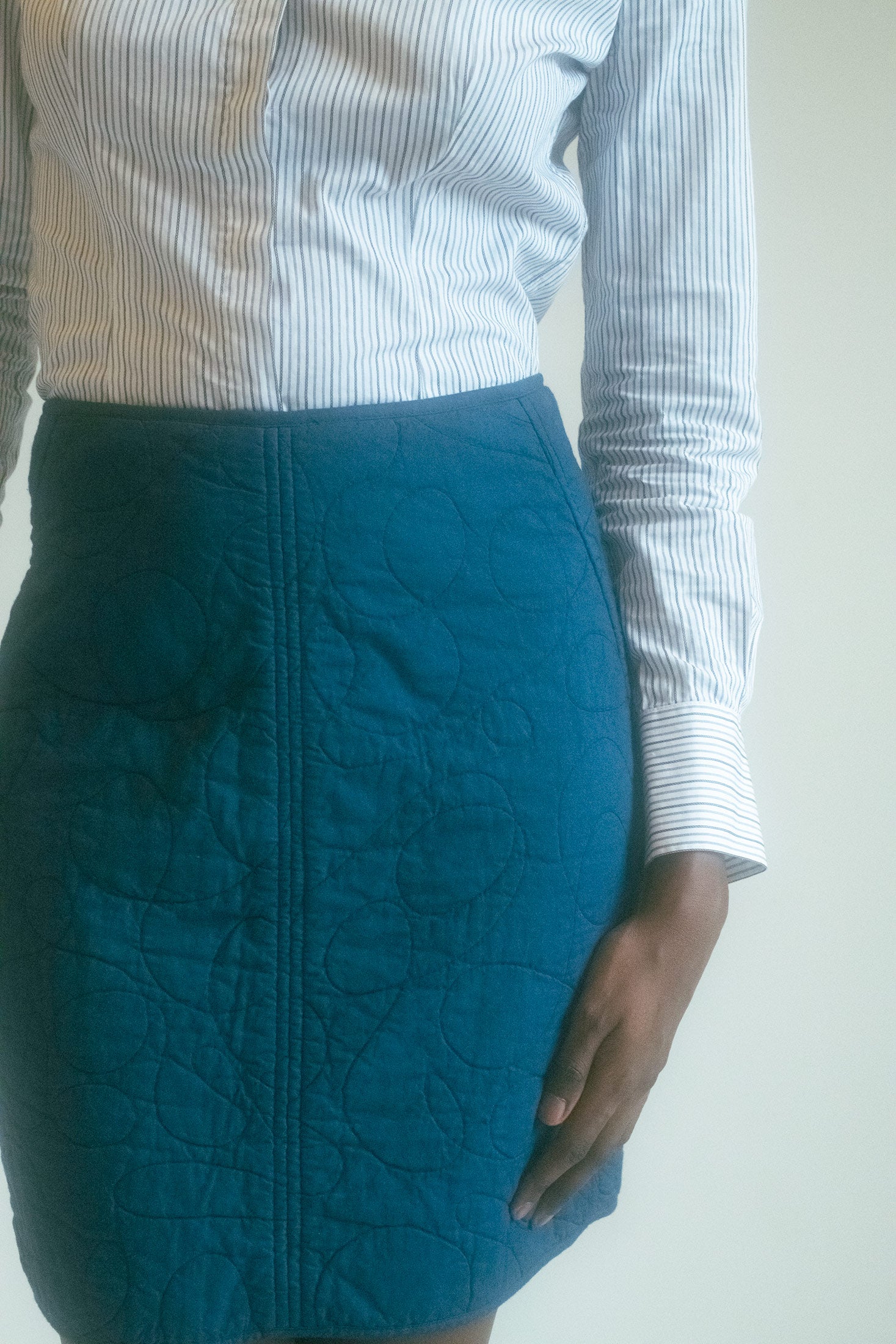 CALLAGHAN QUILTED SKIRT