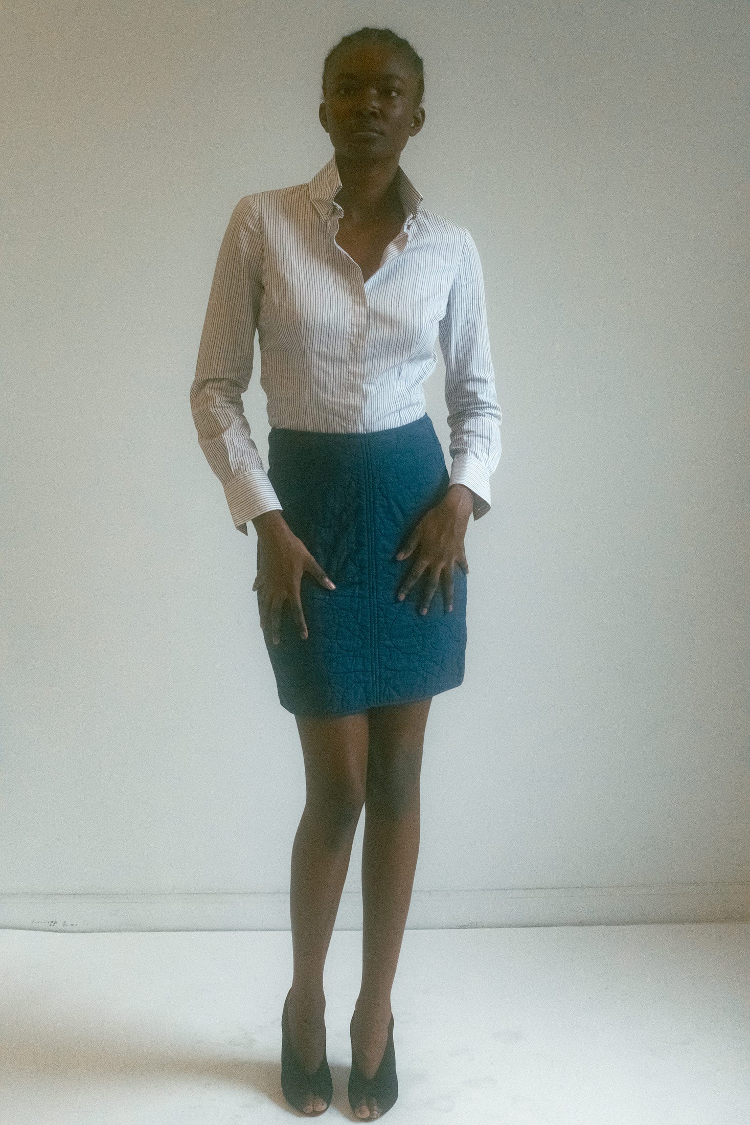 CALLAGHAN QUILTED SKIRT