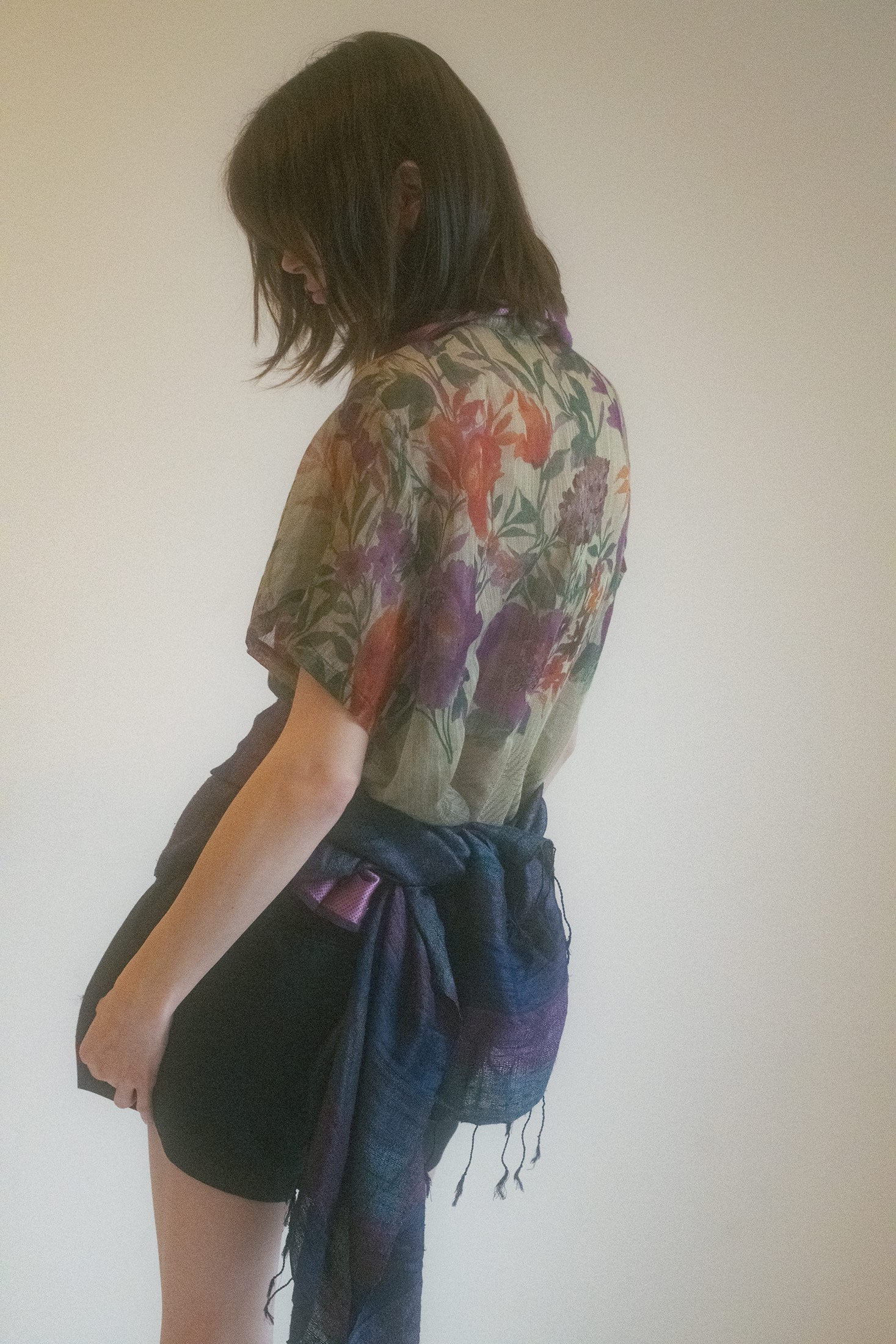 DRIES VAN NOTEN TEXTURED SHORTS