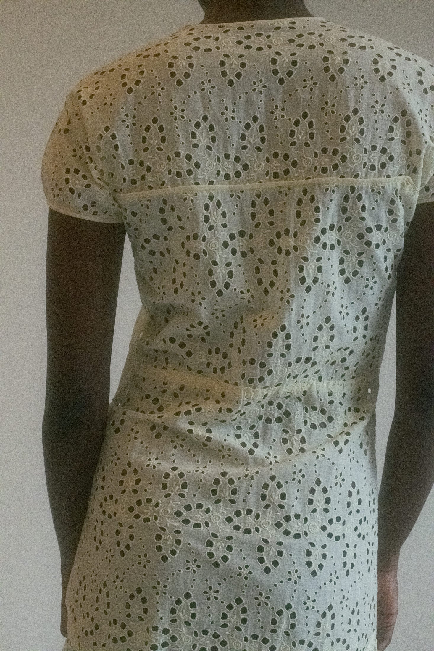 ANTIQUE EYELET DRESS