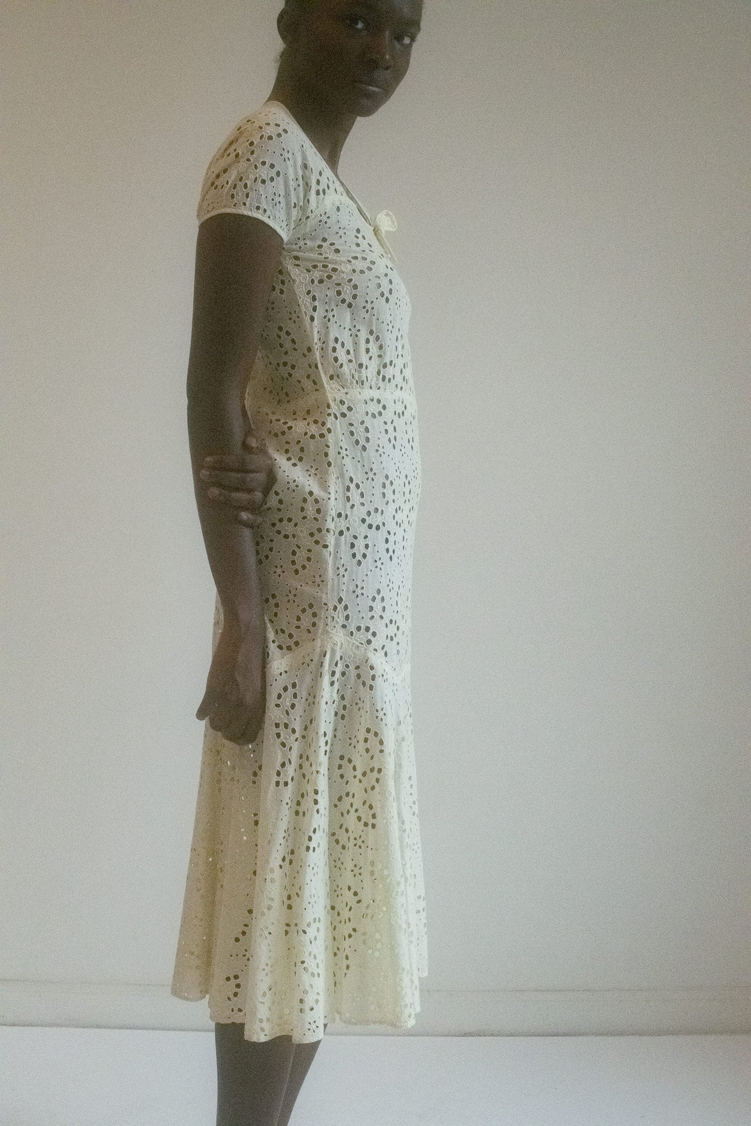 ANTIQUE EYELET DRESS