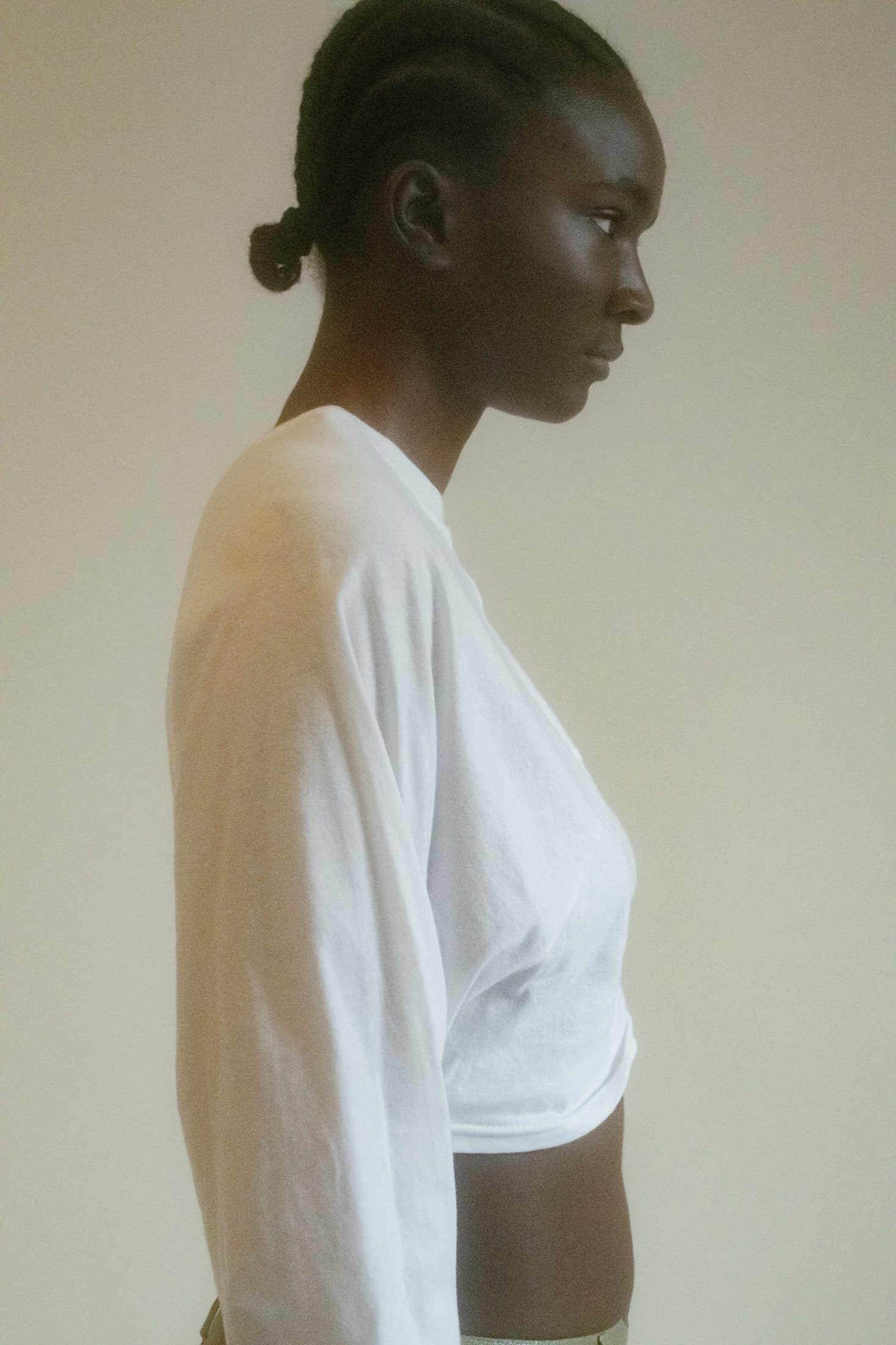 REWORKED LONG SLEEVE CROP TOP