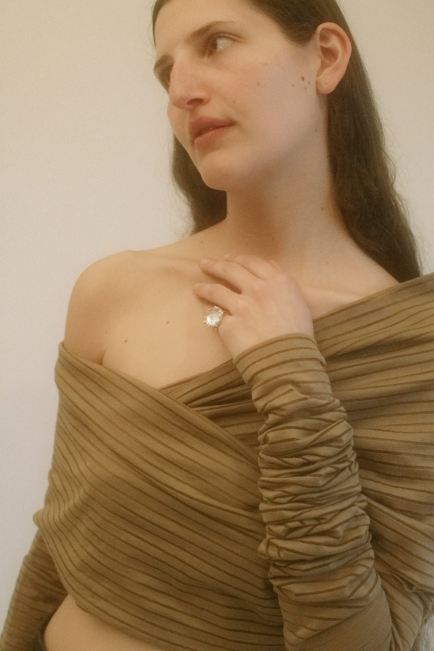 Crafted in Los Angeles by Mondo Mondo from genuine sterling silver, its weight feels intentional, like a promise.
