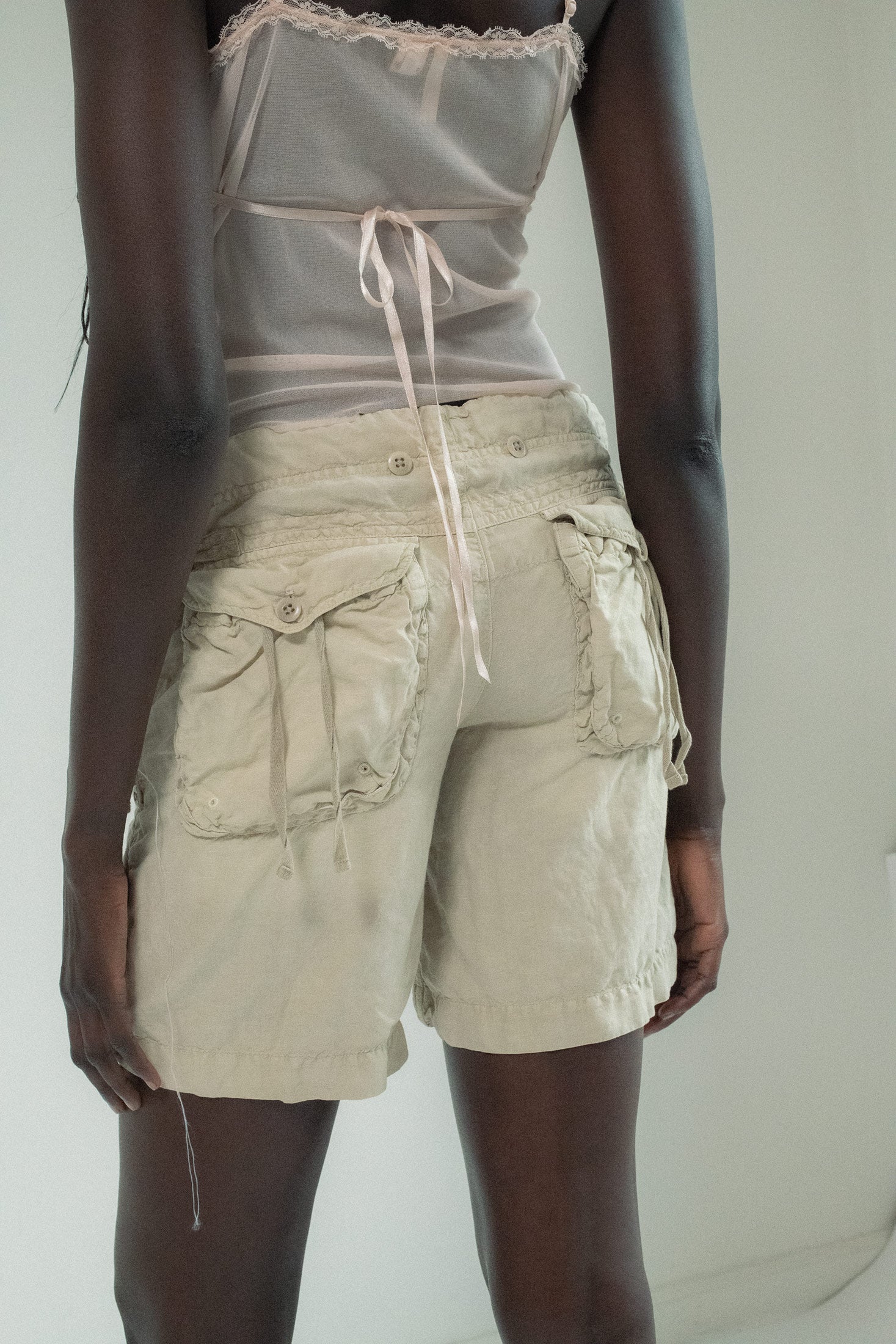 RALPH LAUREN, LINEN SHORT