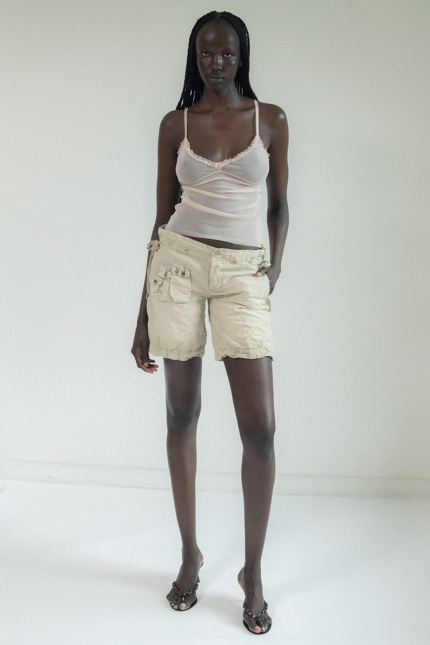 RALPH LAUREN, LINEN SHORT