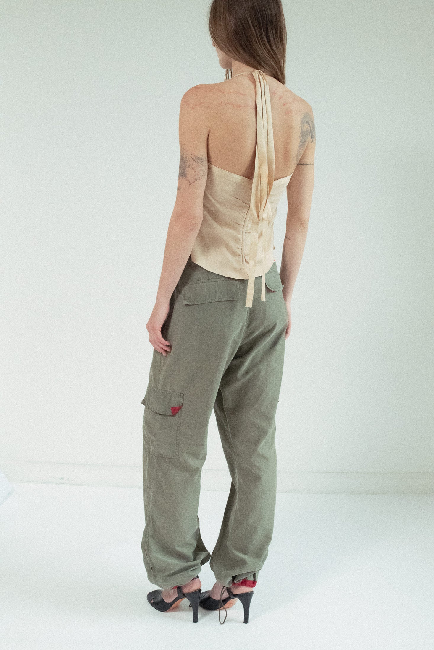 This is more than just a pant—it’s a special piece that brings together the beauty of timeless cargo styling with modern attitude.