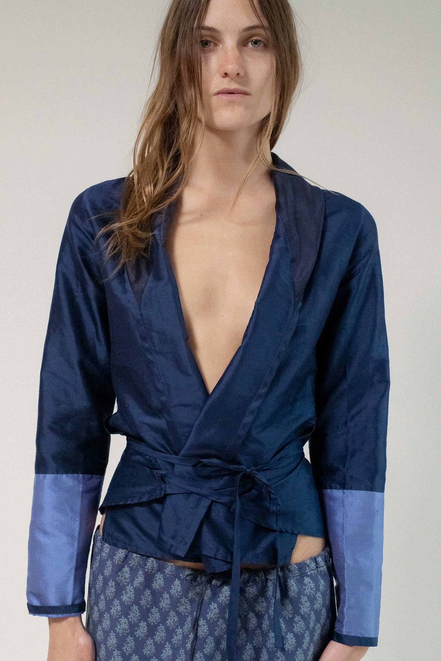 A fluid statement of sophistication, the Etro Silk Jacket wraps the body like a secret too exquisite to share.