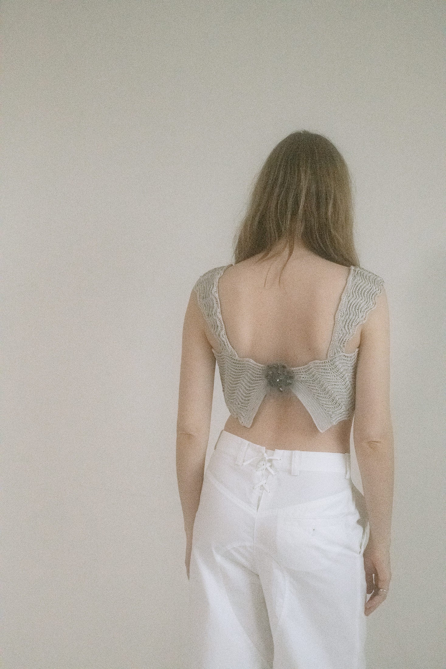 KNIT BRA TOP
