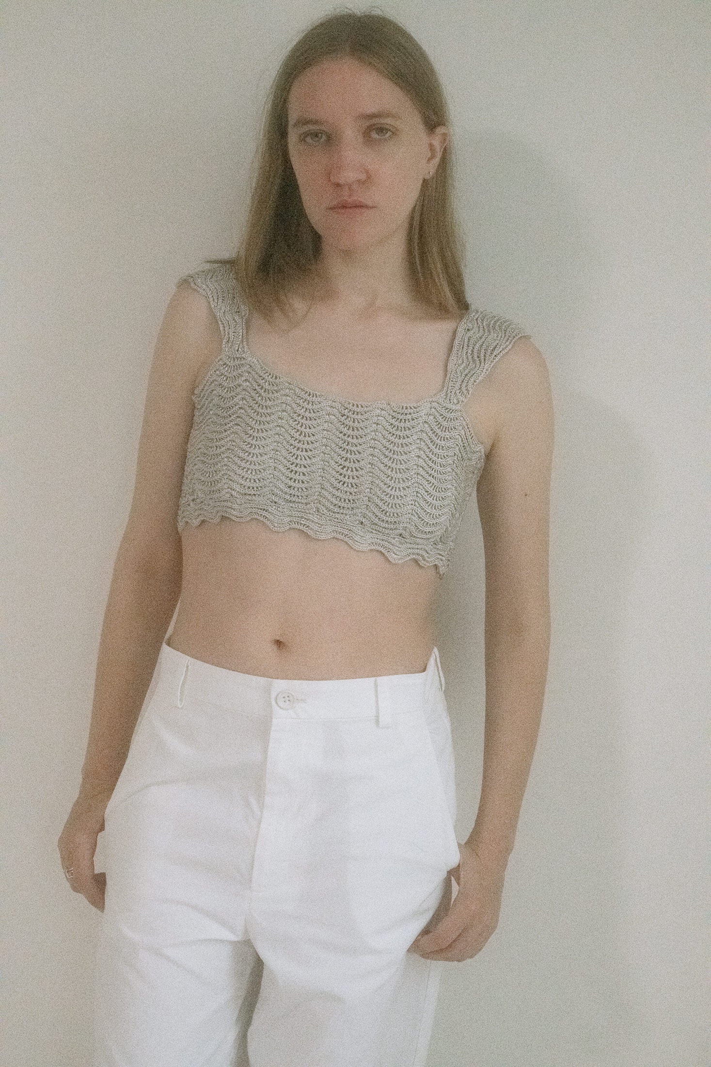 KNIT BRA TOP
