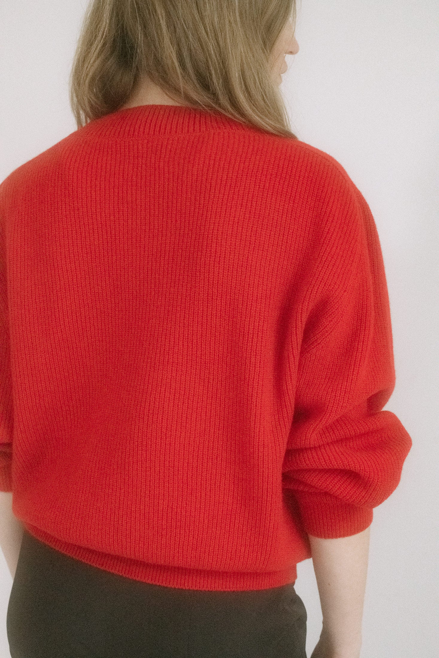 A classic silhouette with a hint of subversion, like something borrowed from a lover and never returned.