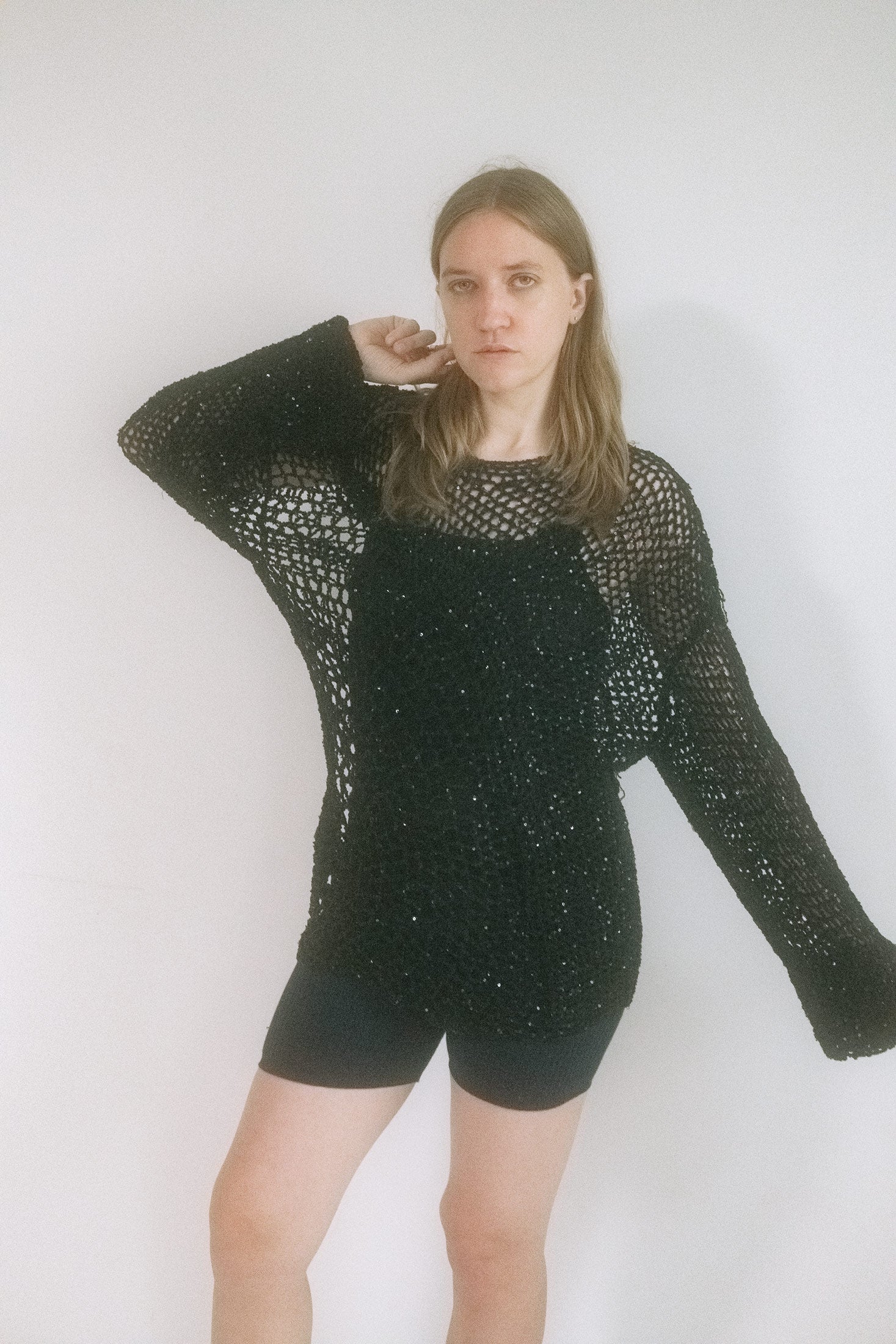 KNIT LONG SLEEVE TUNIC