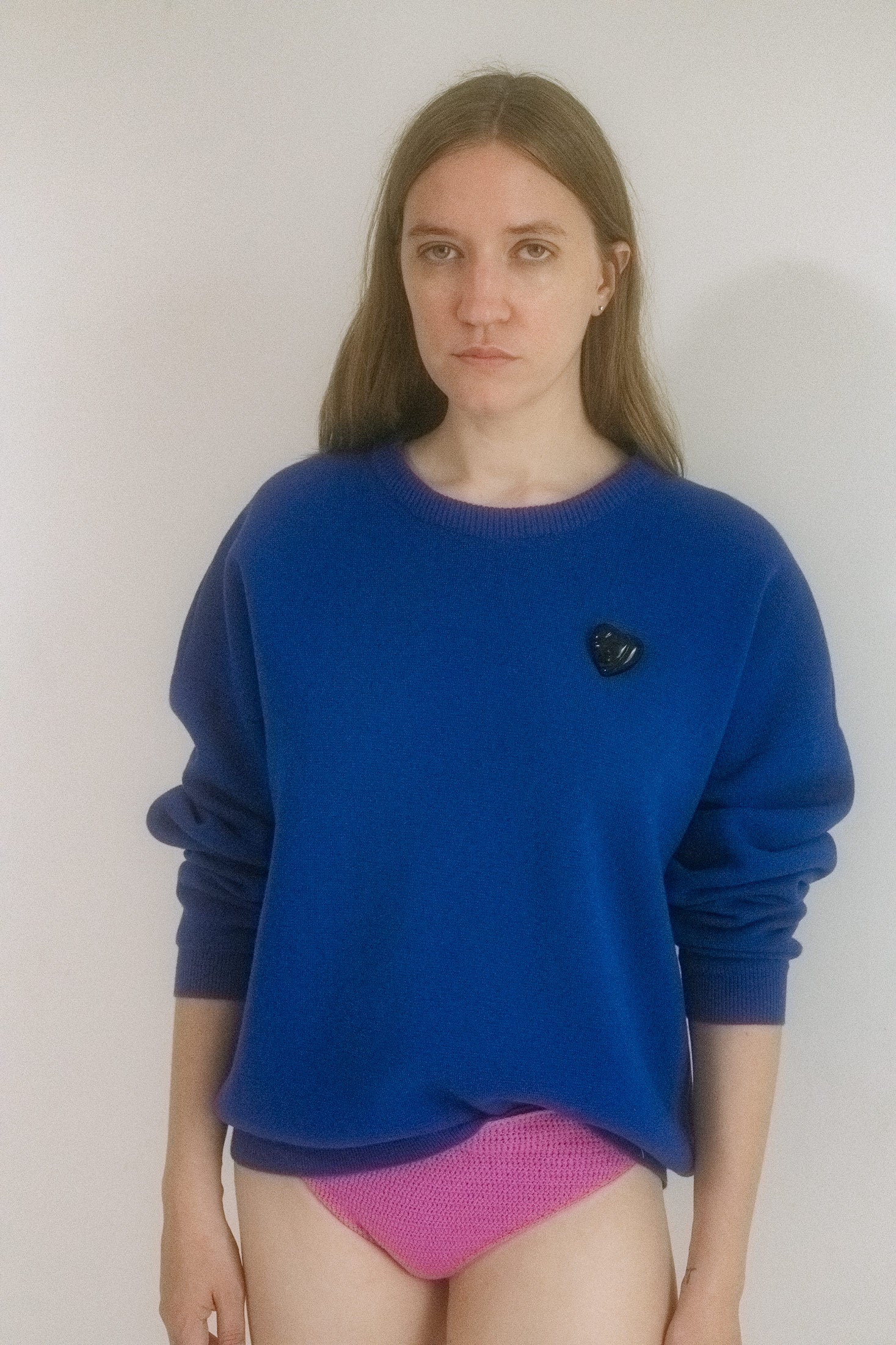 Made in New York from a bold-hued knit with a relaxed fit and just the right amount of slouch.