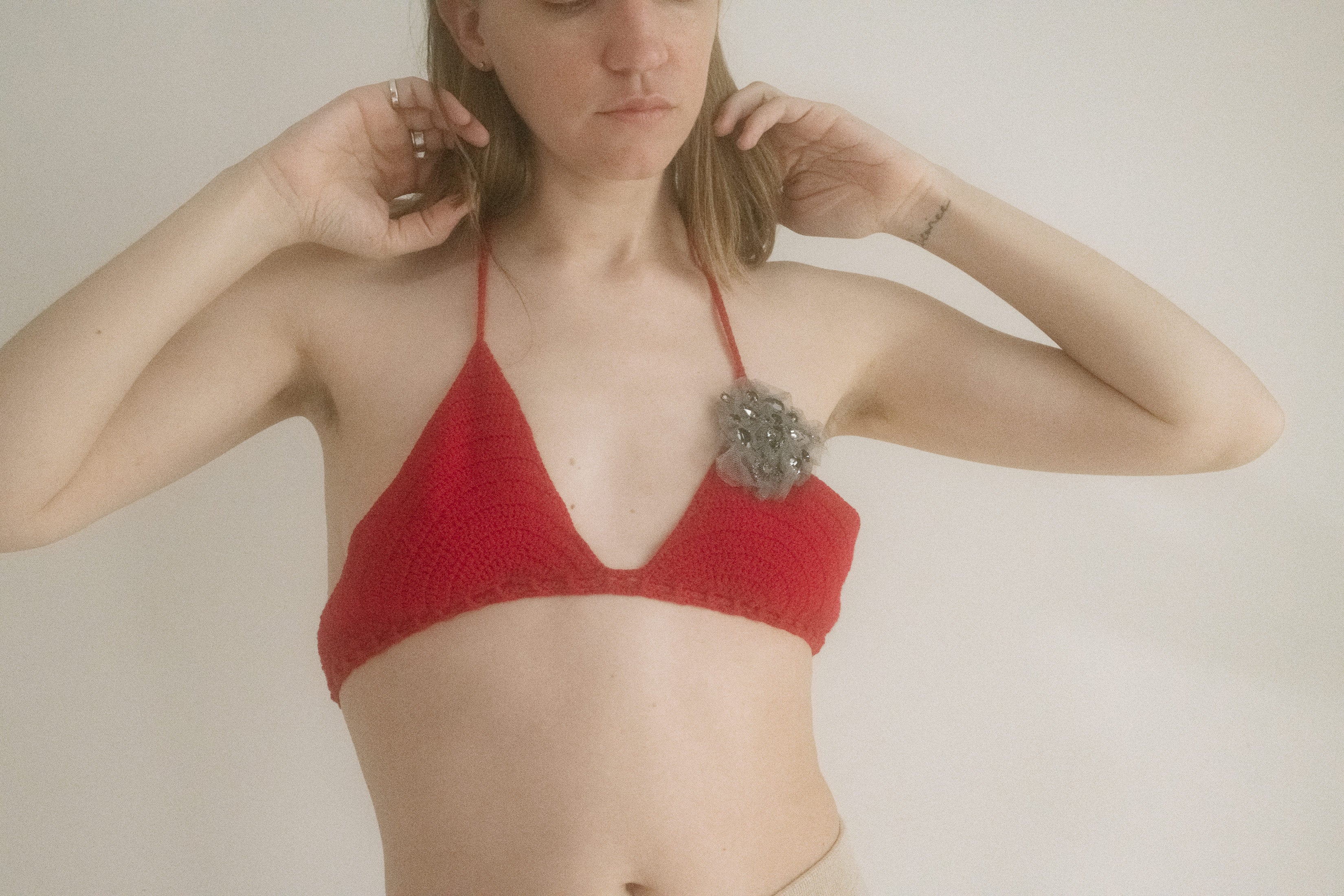 Adjustable ties at the bust and neck let you decide how much you want to reveal, or conceal.