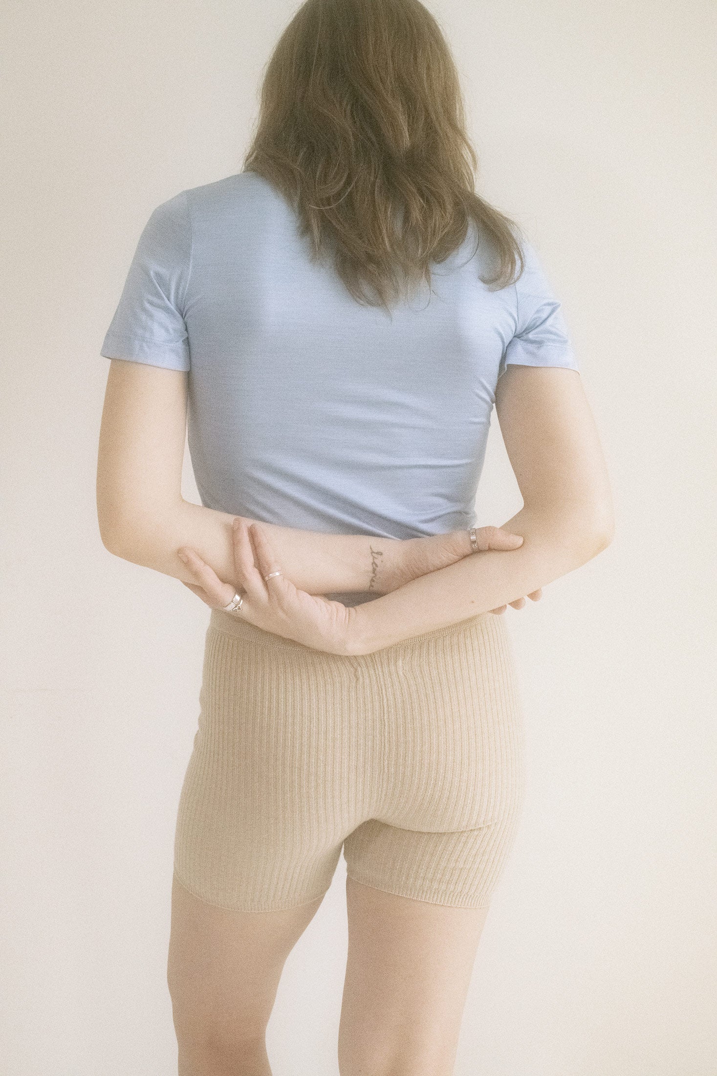 KNIT BIKE SHORT