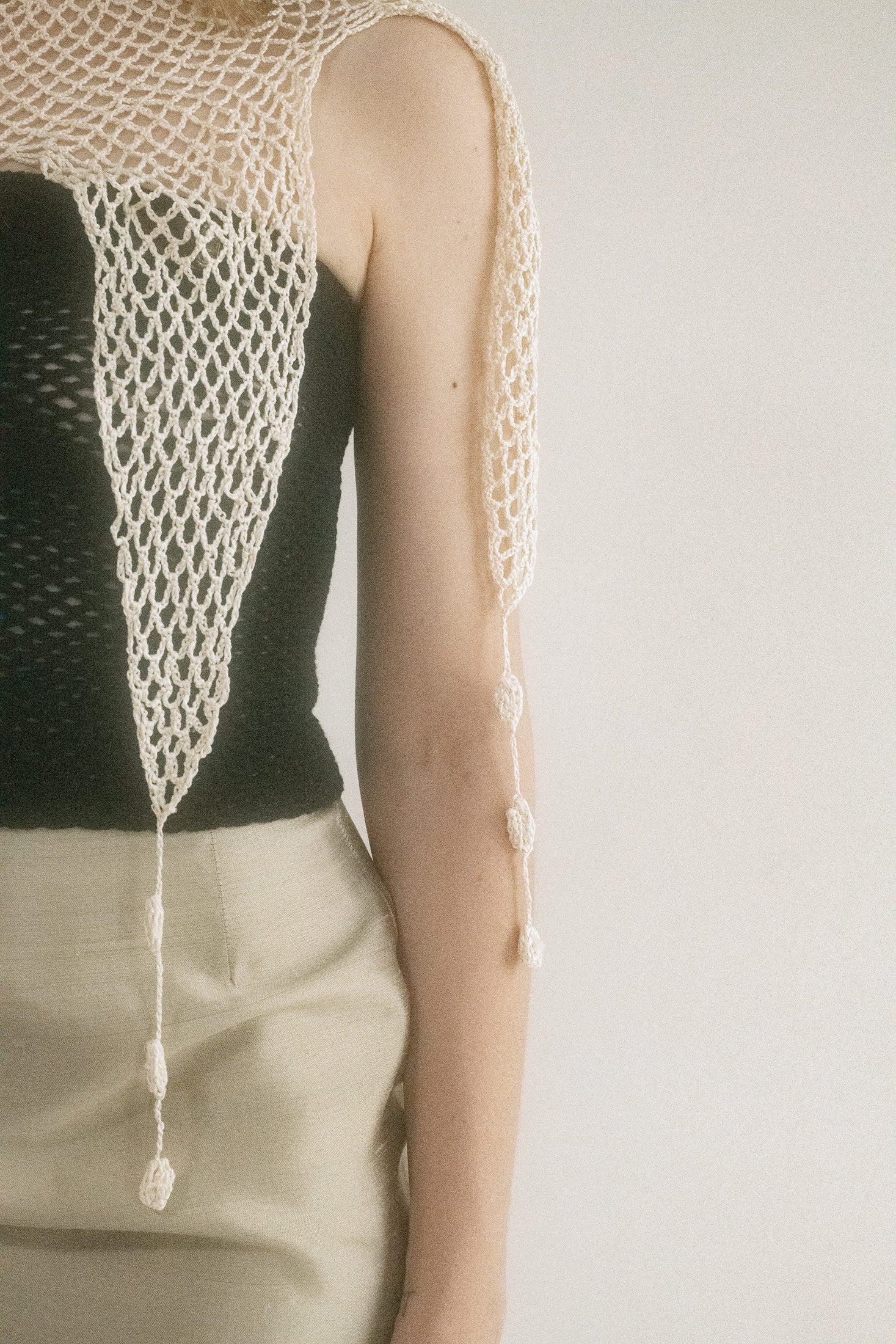 CROCHET NECK PIECE