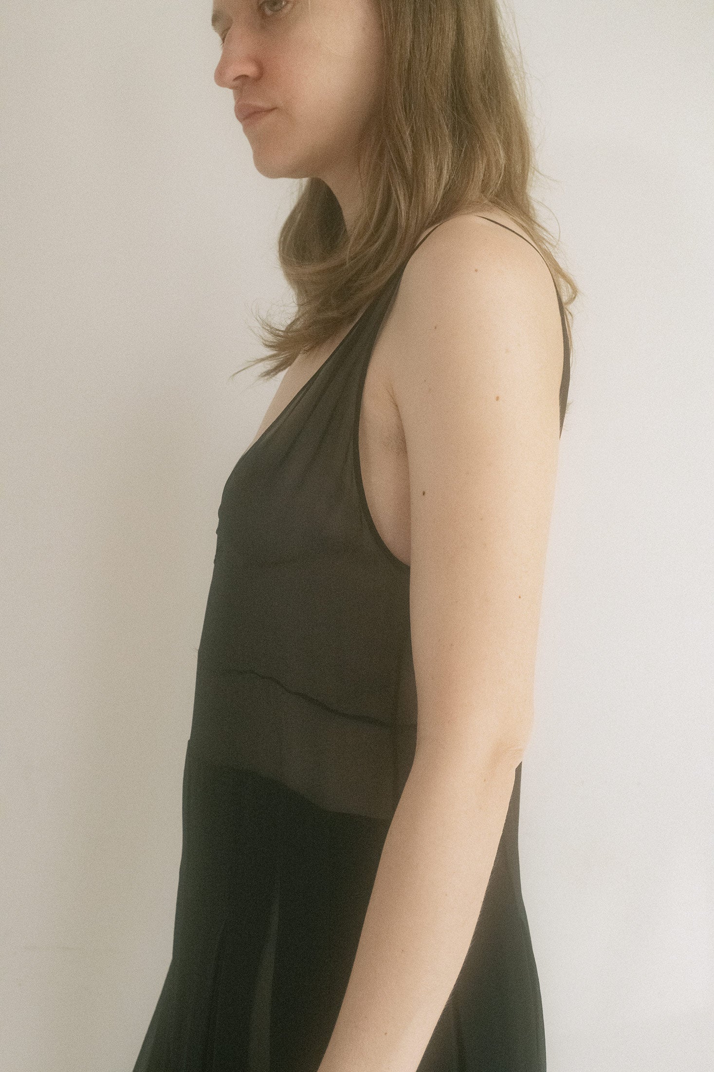 SILK CHIFFON DRESS
