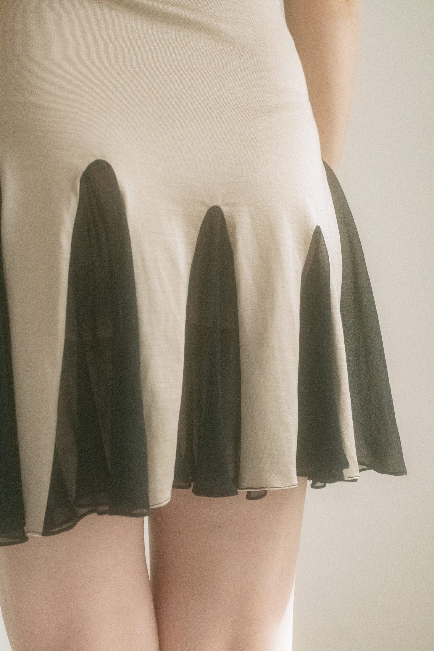 TWO TONE DRESS