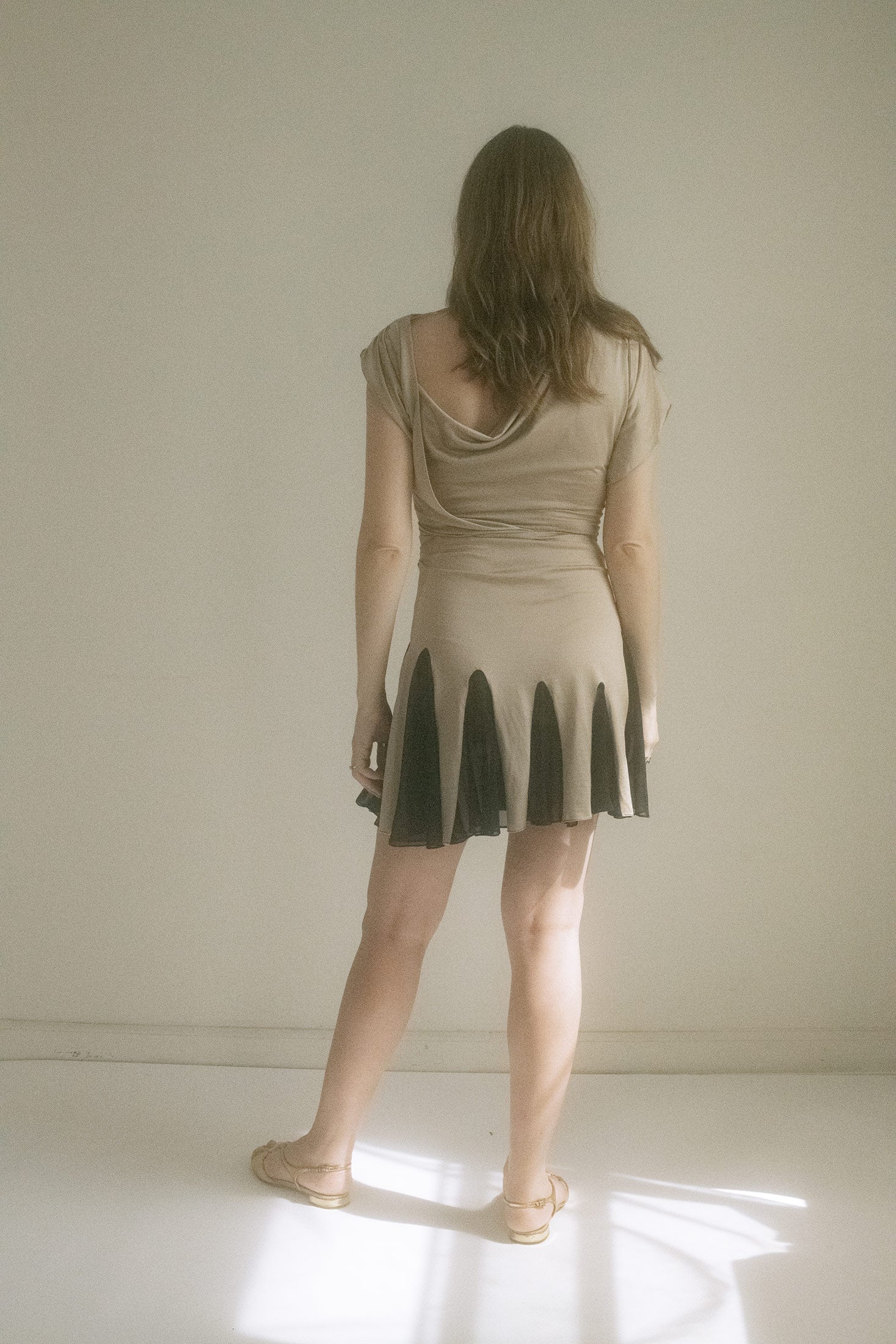 TWO TONE DRESS