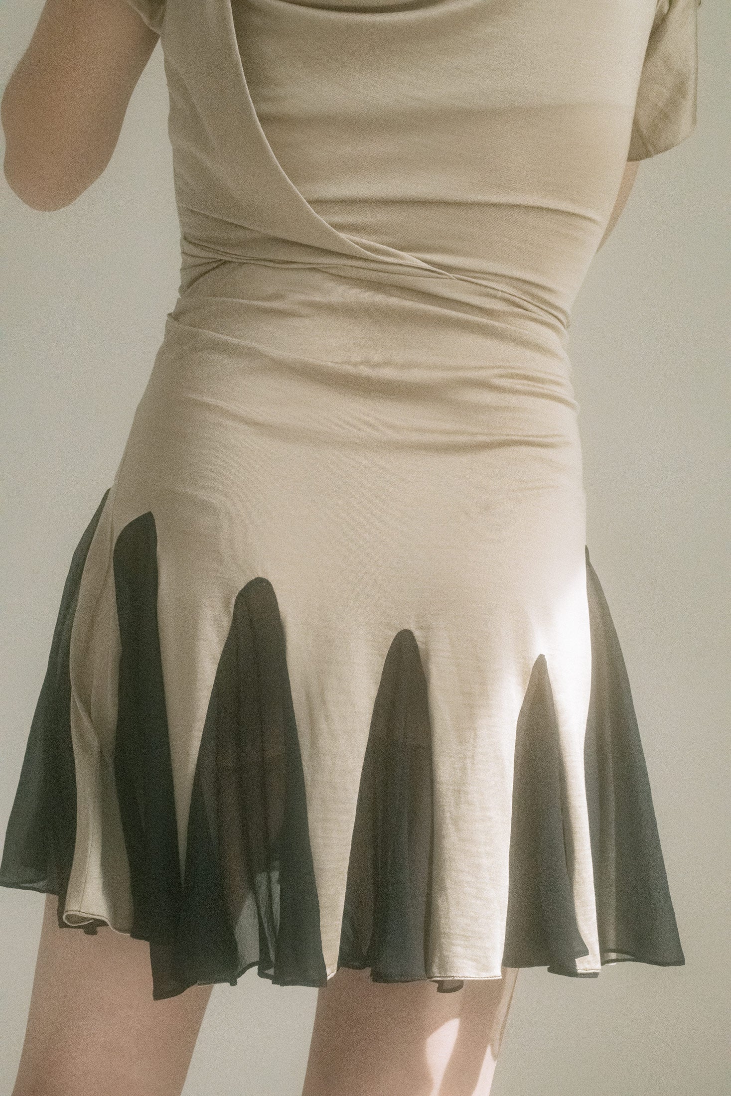 TWO TONE DRESS