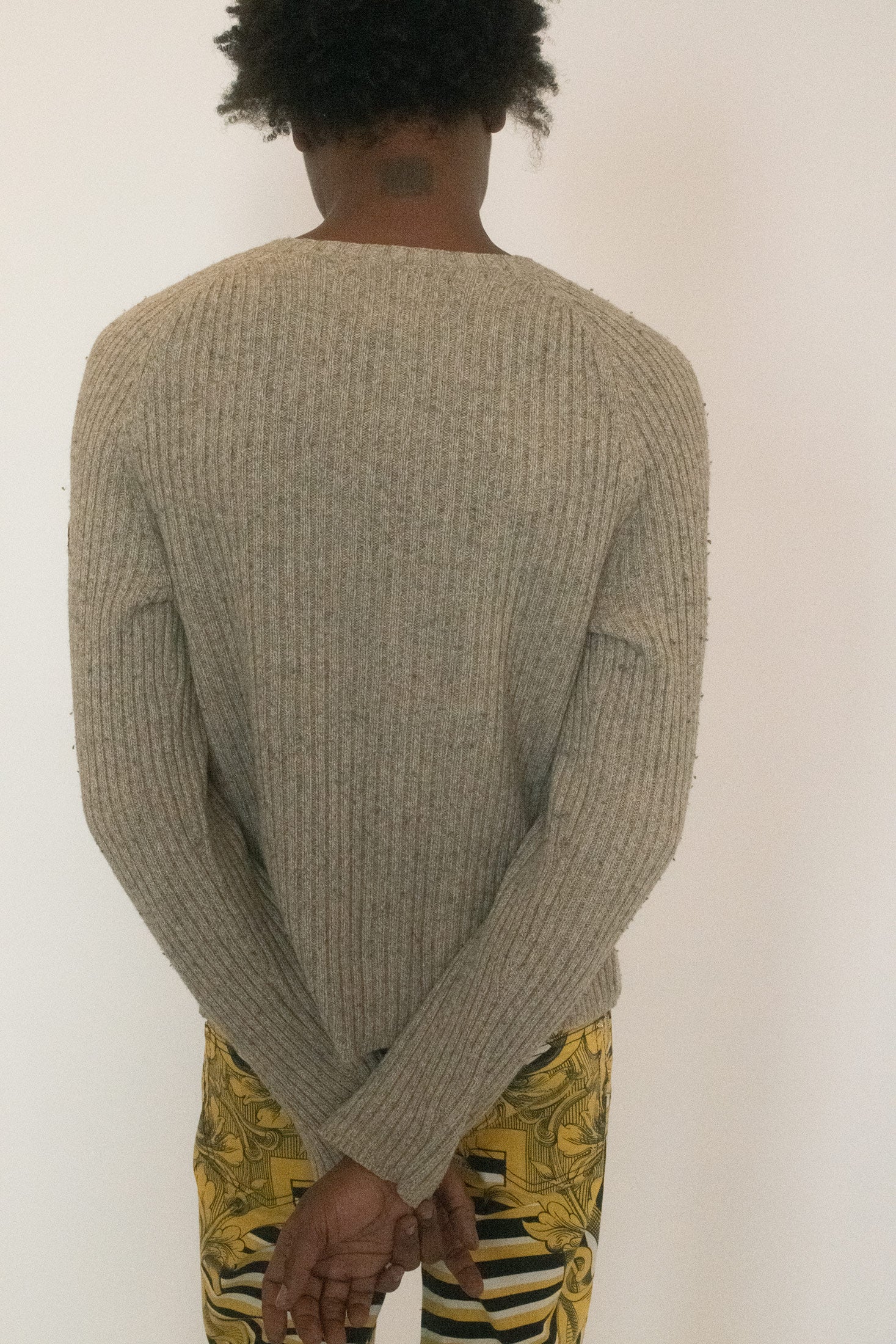 ABERCROMBIE & FITCH, RIBBED KNIT