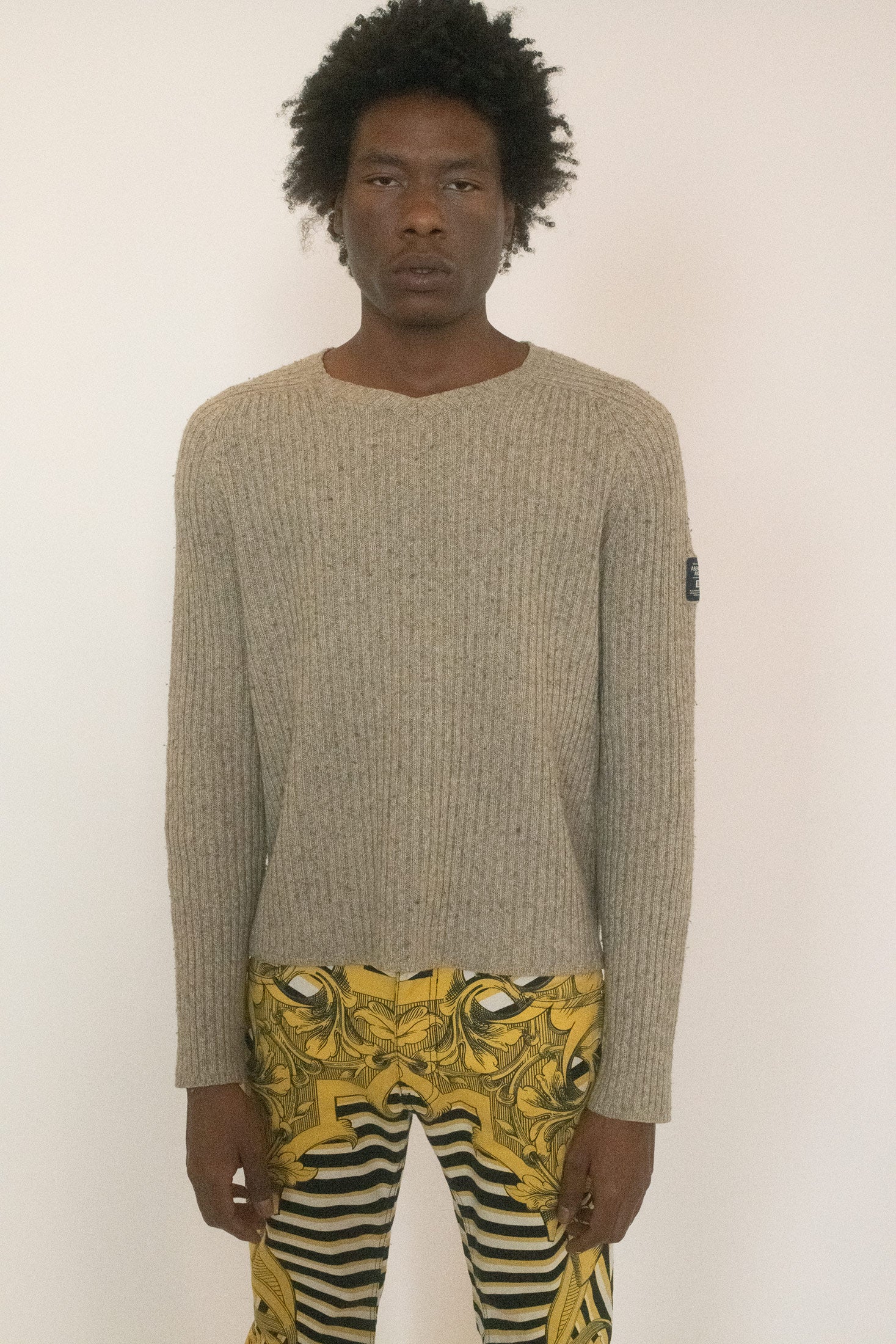 ABERCROMBIE & FITCH, RIBBED KNIT