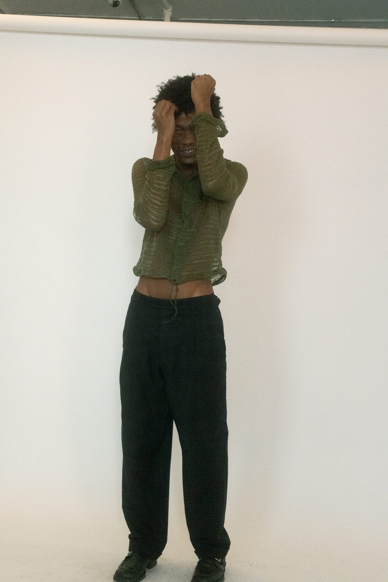 VINTAGE, HOODED TOP