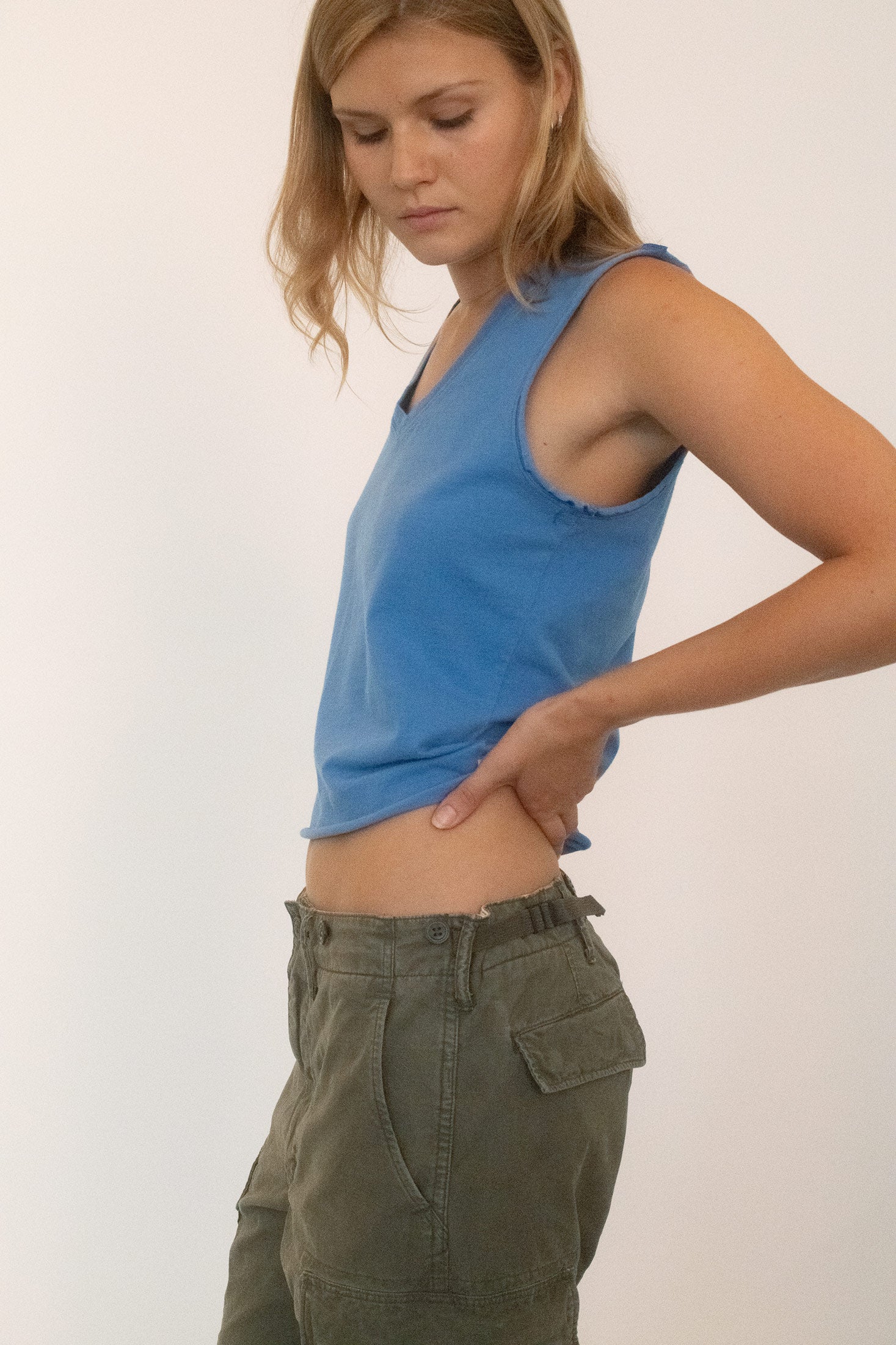From The Society Archive, a vintage Abercrombie & Fitch top that carries the ease of another decade.