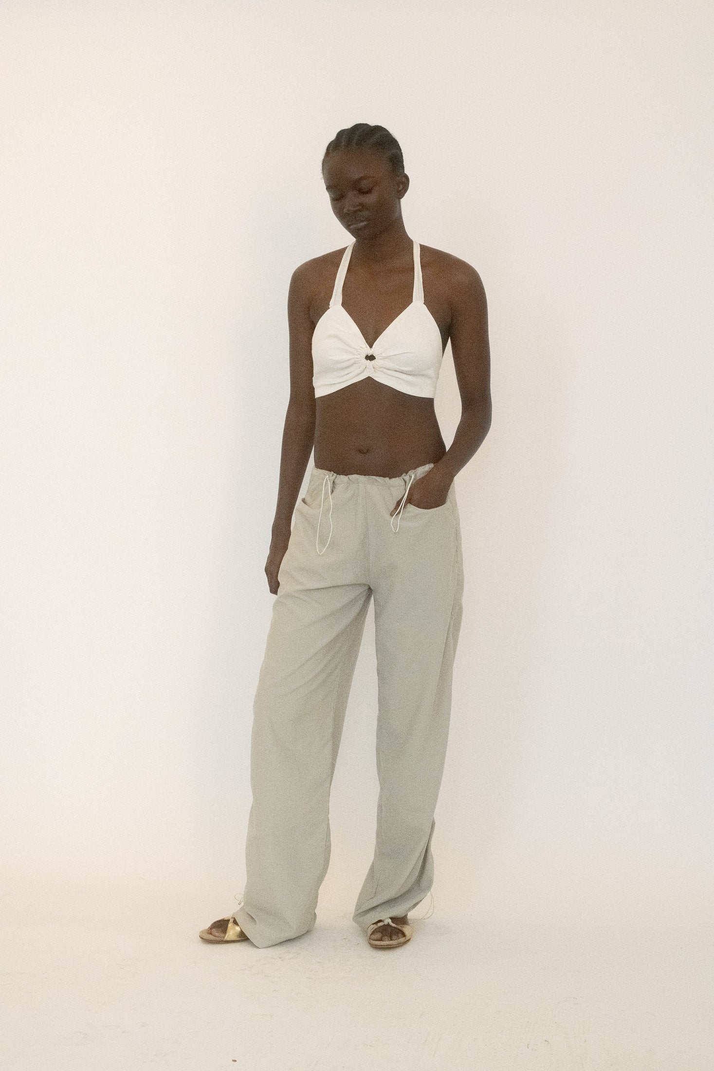 MISS SIXTY, DRAWSTRING TECH PANT