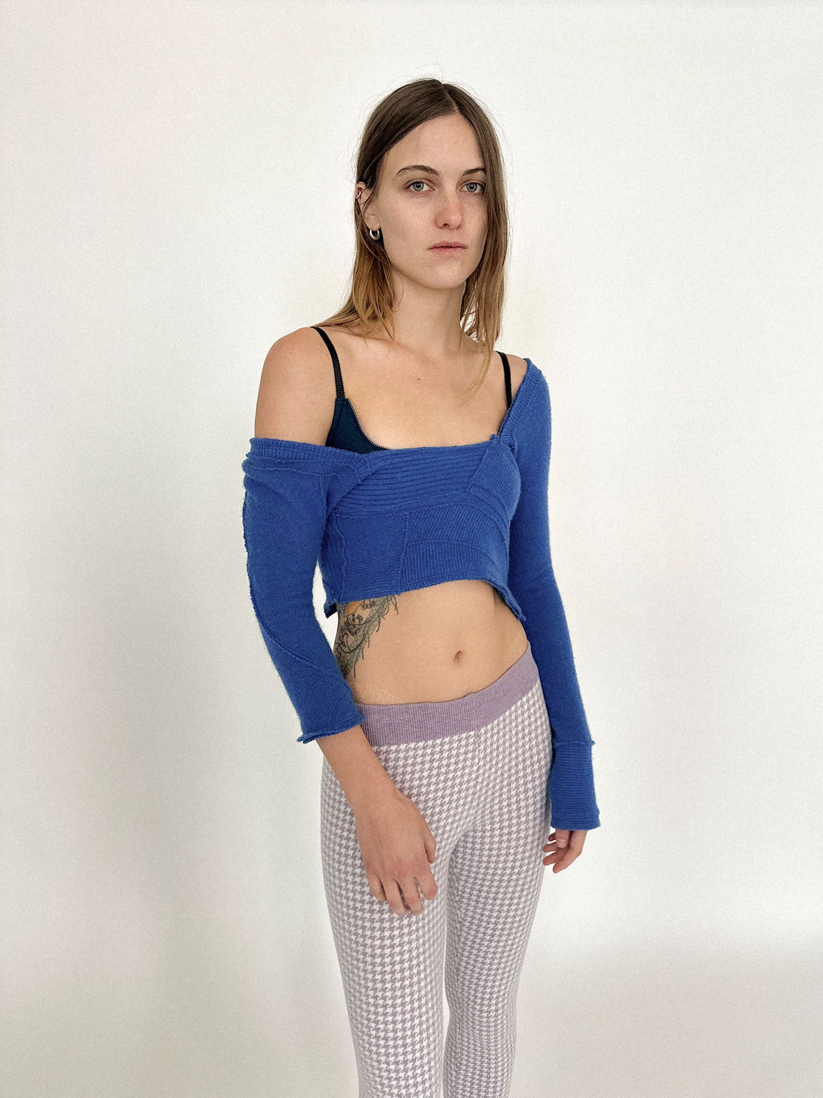 SHRUNKEN KNIT TOP