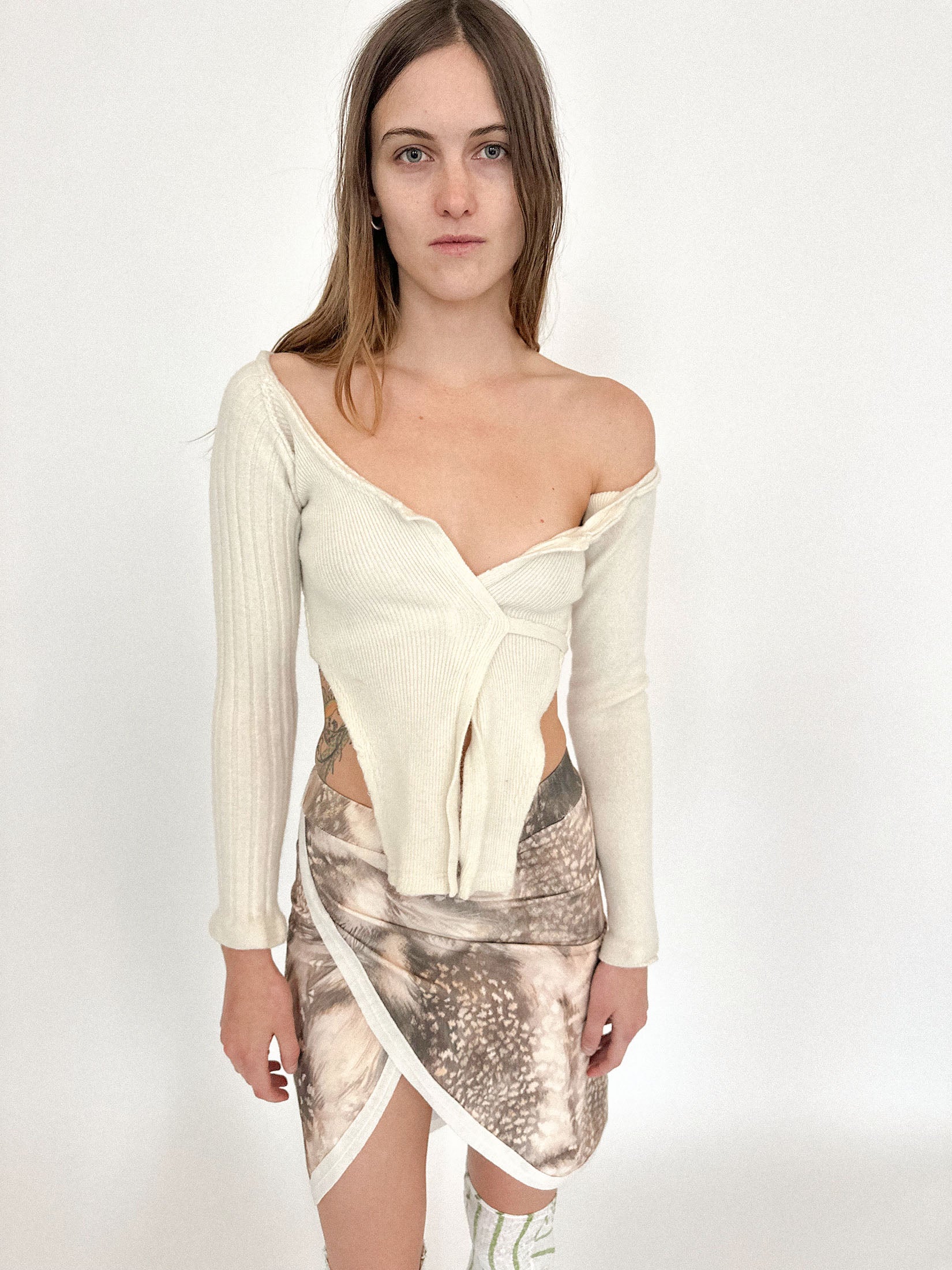 It’s minimal but charged - something between innocence and design, made to linger in the space between.