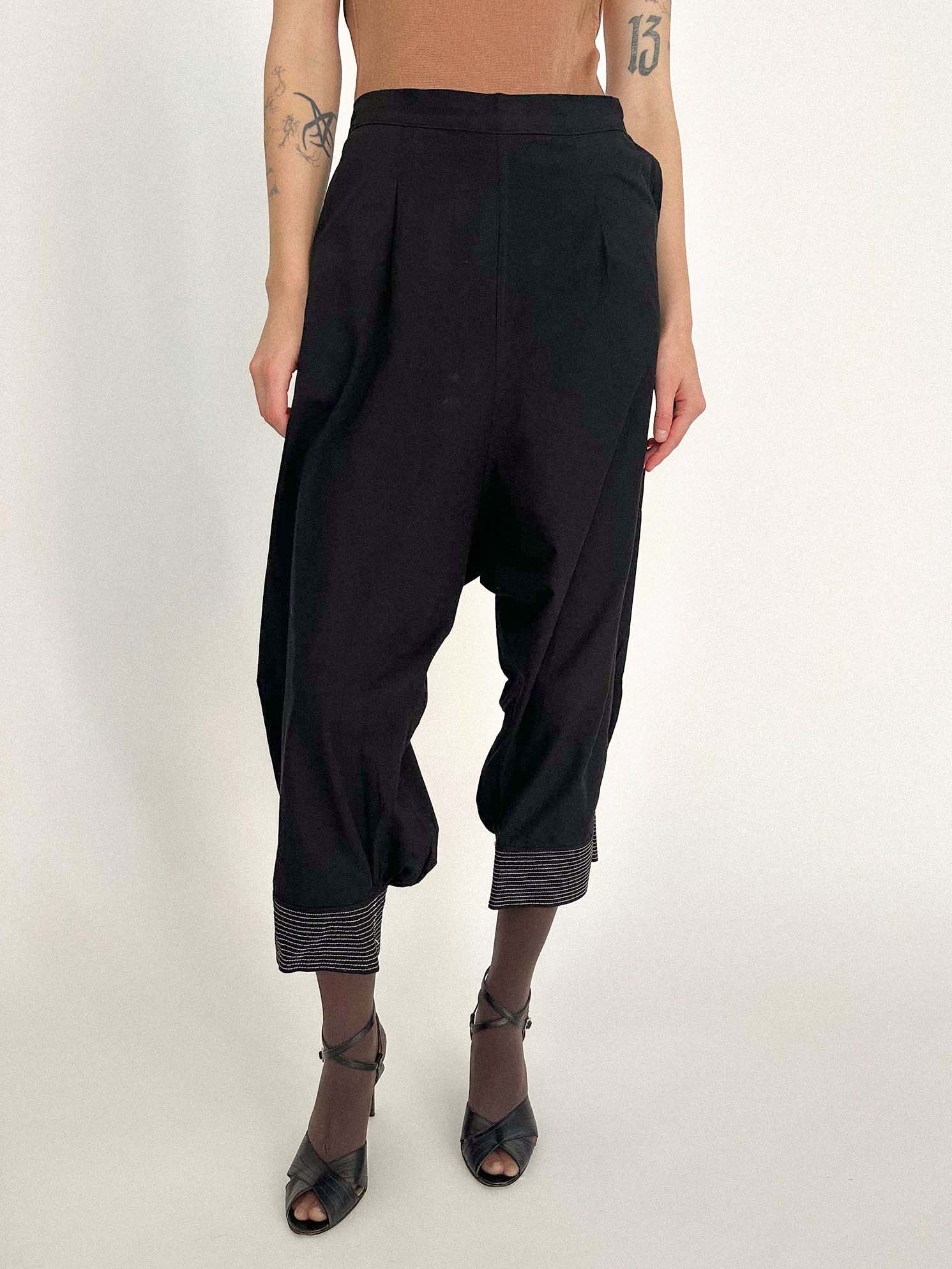YOHJI YAMAMOTO HAREM PANTS
