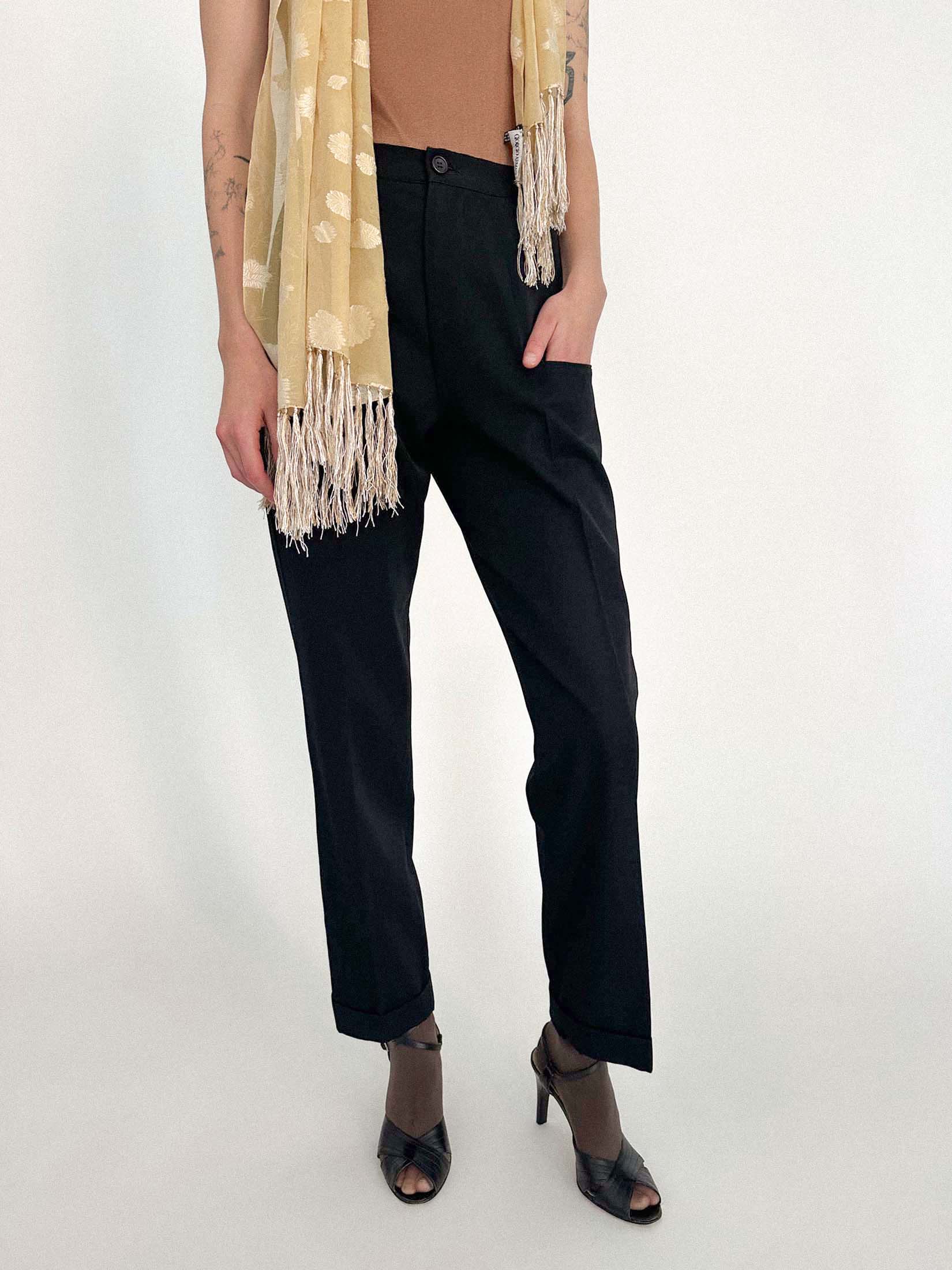 YOHJI YAMAMOTO PANTS MULTI POCKET