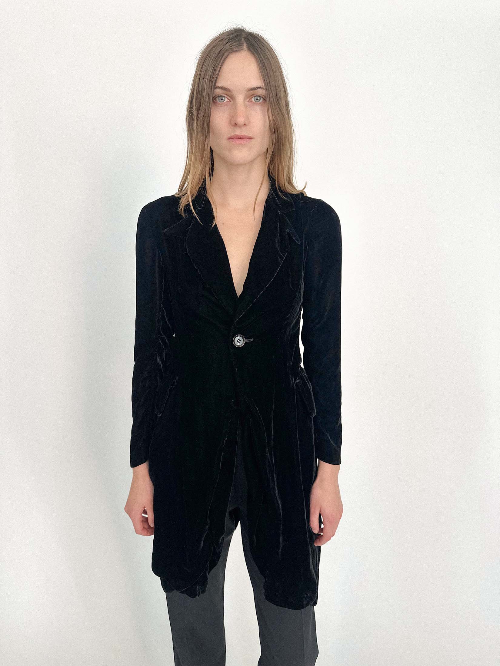 YOHJI YAMAMOTO VELVET JACKET