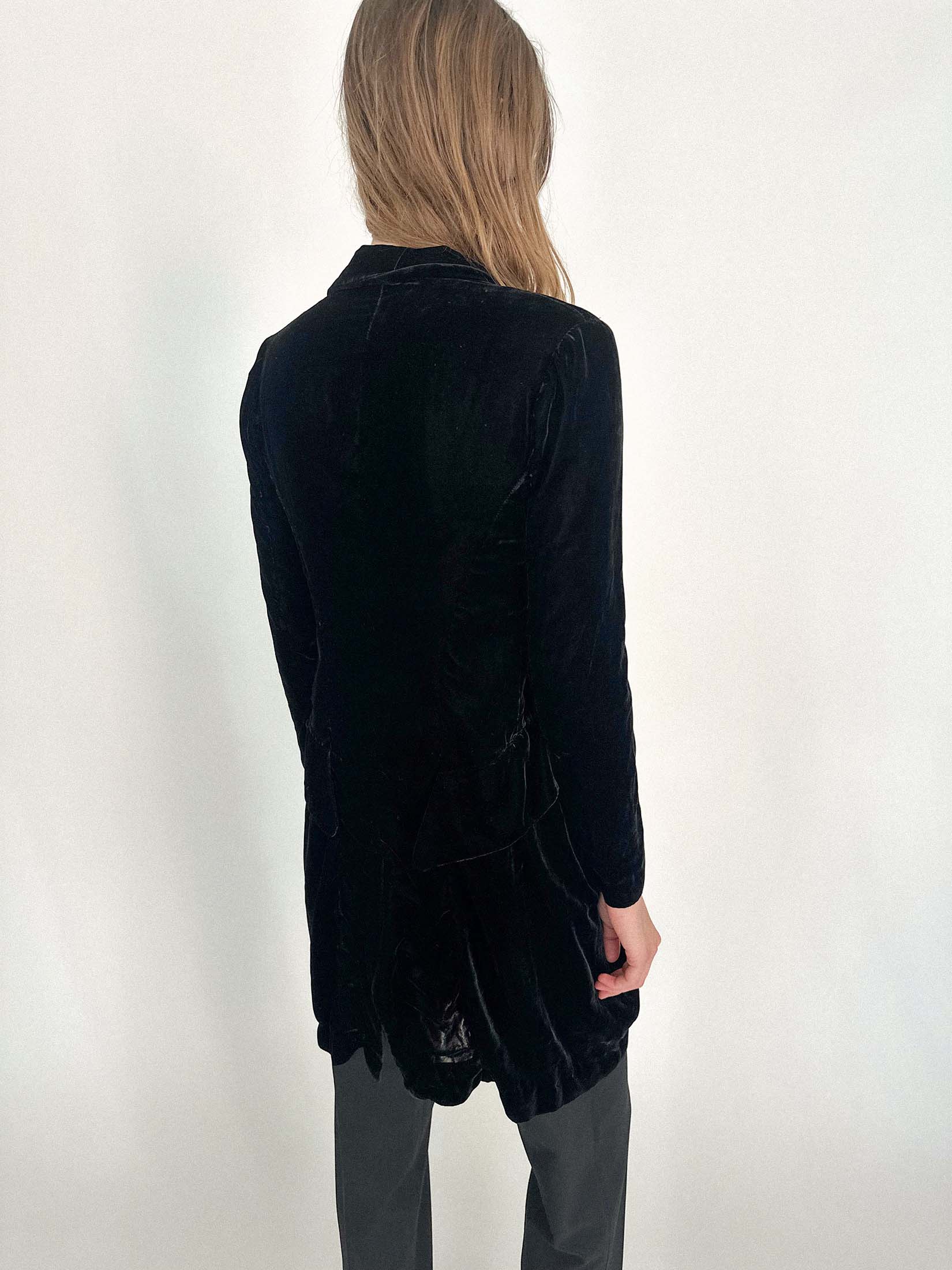 YOHJI YAMAMOTO VELVET JACKET