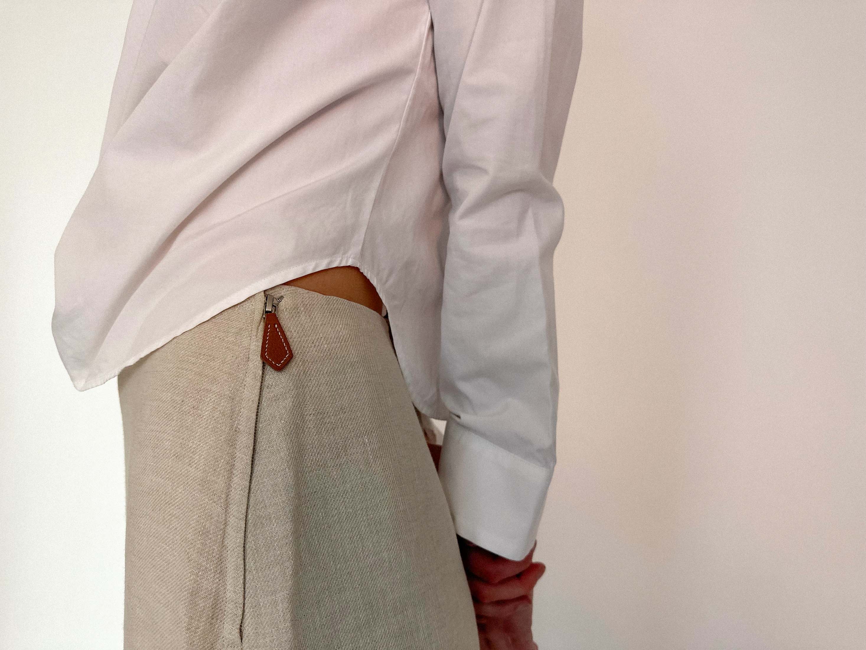HERMES (MARGIELA ERA) SKIRT