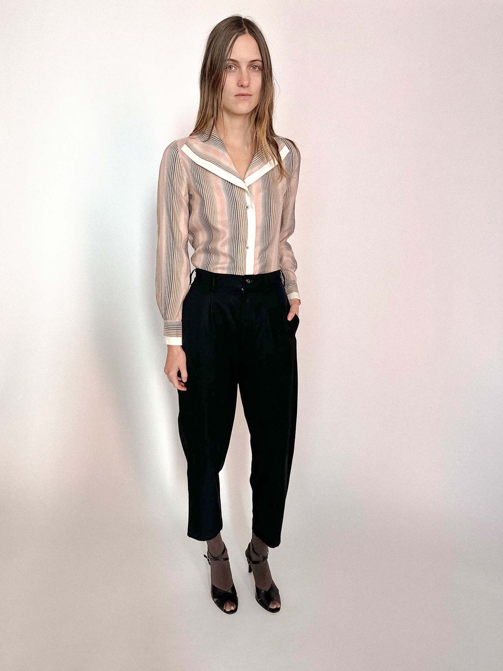 YOHJI YAMAMOTO PANTS W/ PLEATS