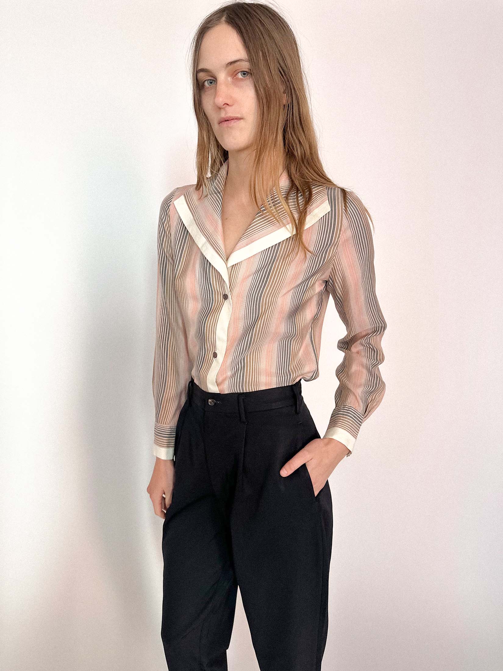 YOHJI YAMAMOTO PANTS W/ PLEATS