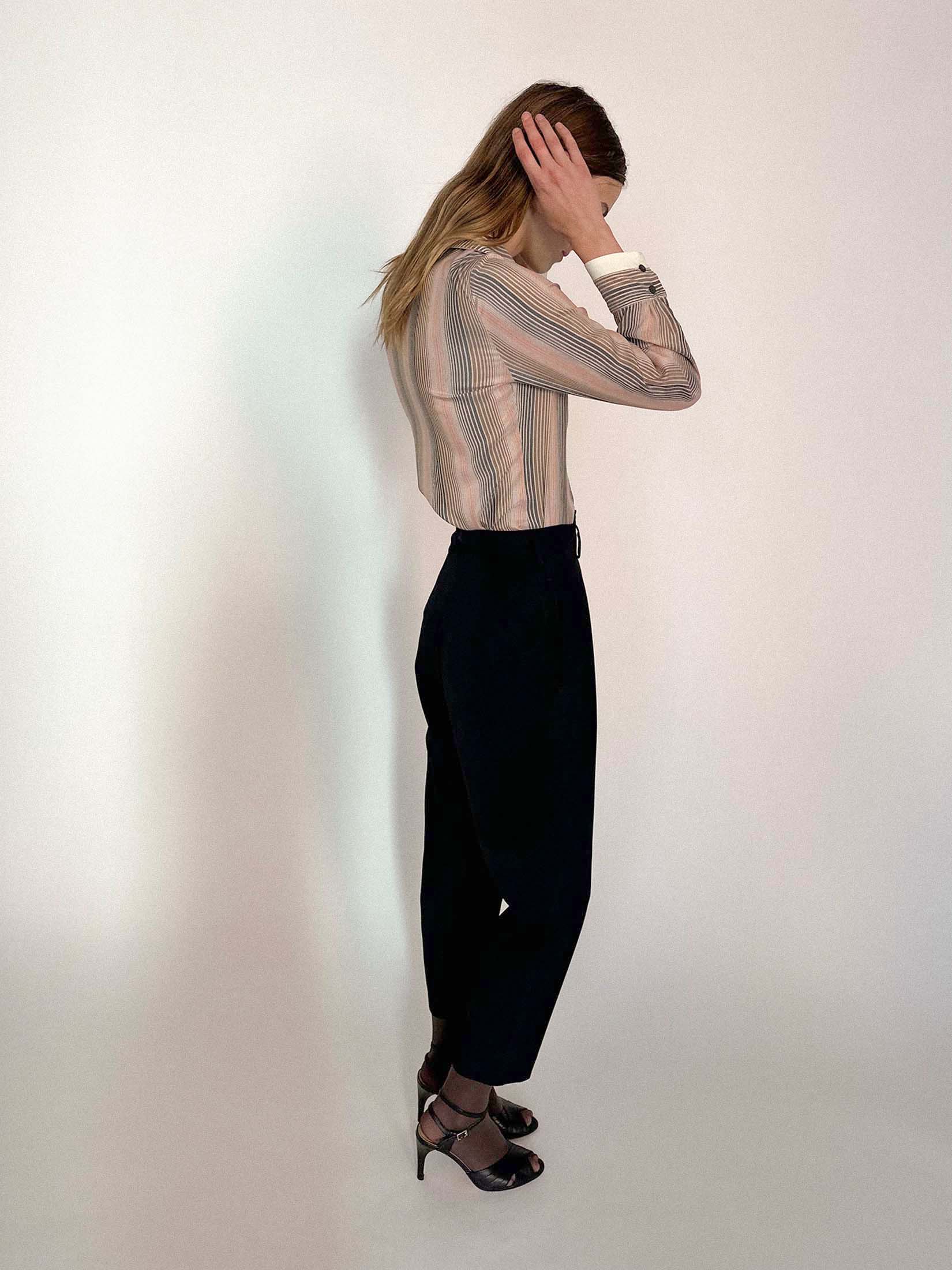 YOHJI YAMAMOTO PANTS W/ PLEATS