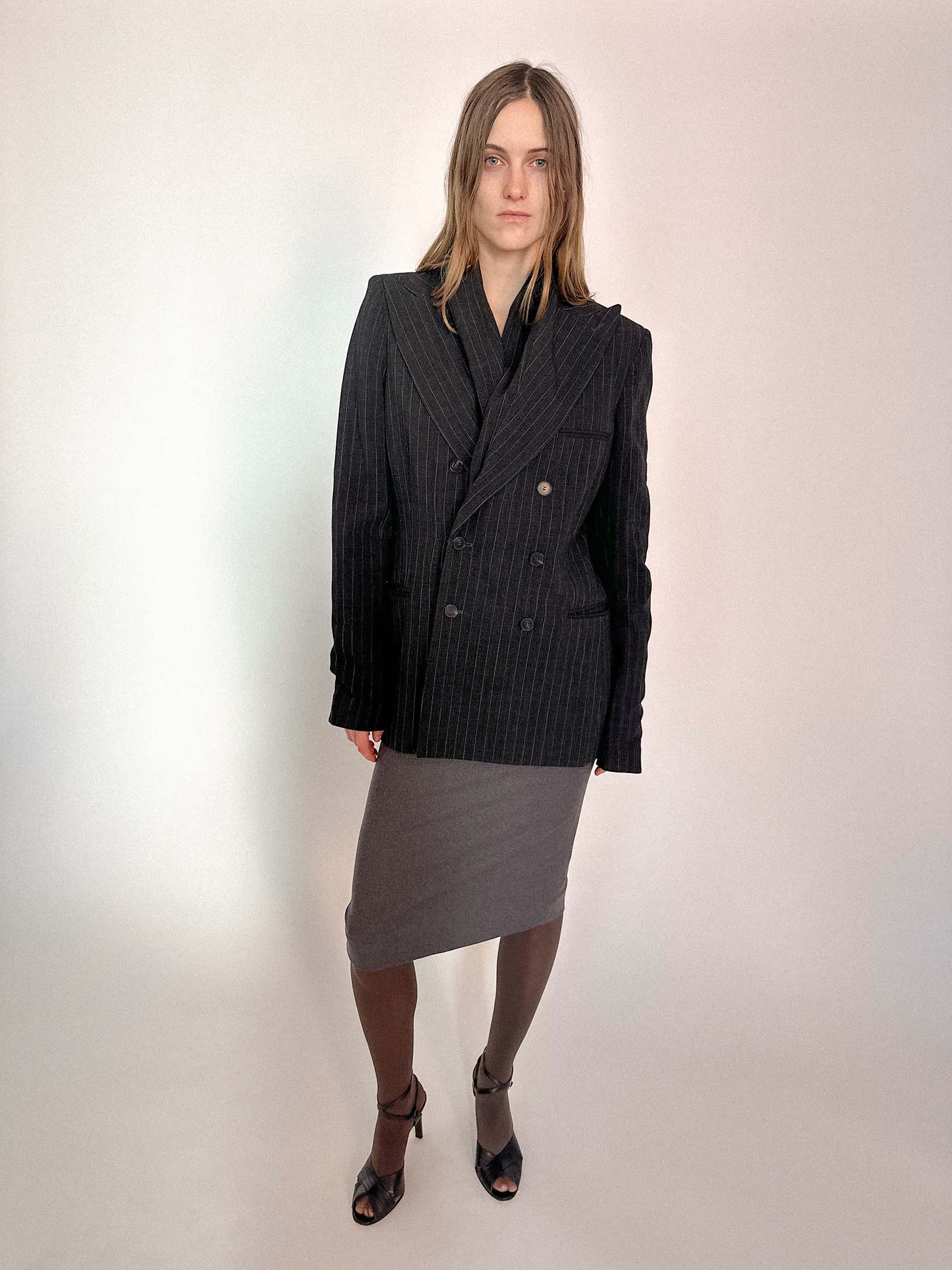 JEAN PAUL GAULTIER DOUBLE COLLAR JACKET