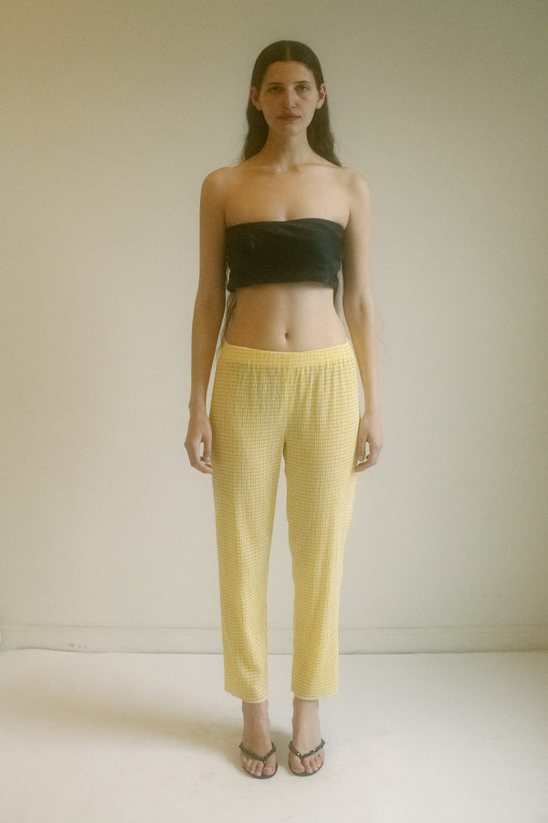 These gingham pants from Creatures of Comfort bring a touch of countryside mischief to the everyday.