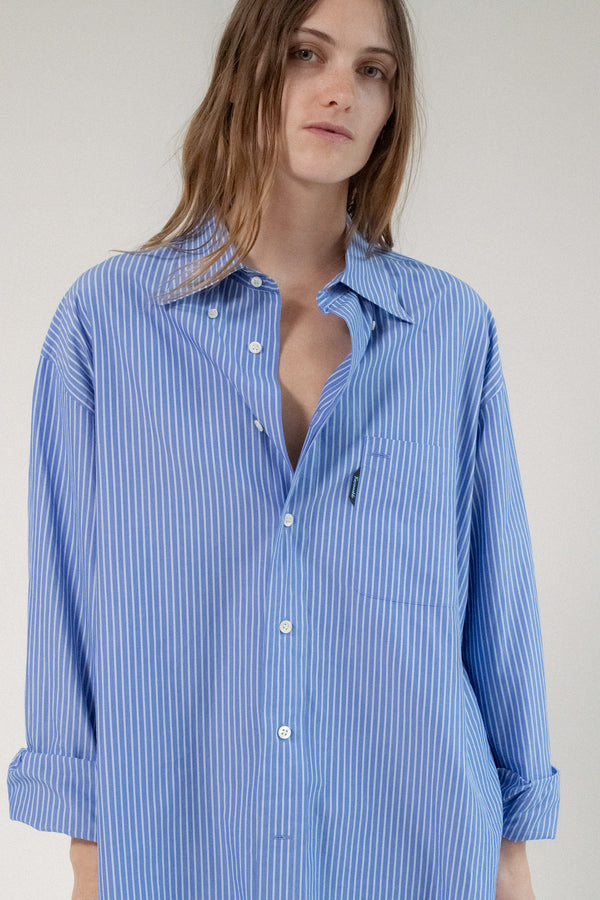 The Faconnable Pinstripe Button Down is a study in timeless sophistication. 