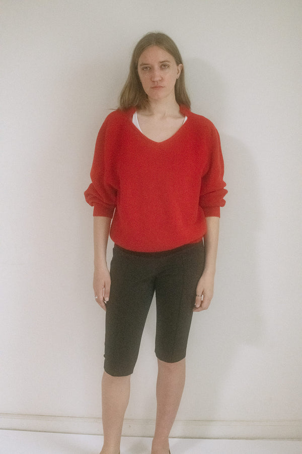 From Judy Turner’s New York atelier comes a sweater that doesn’t whisper, it purrs.
