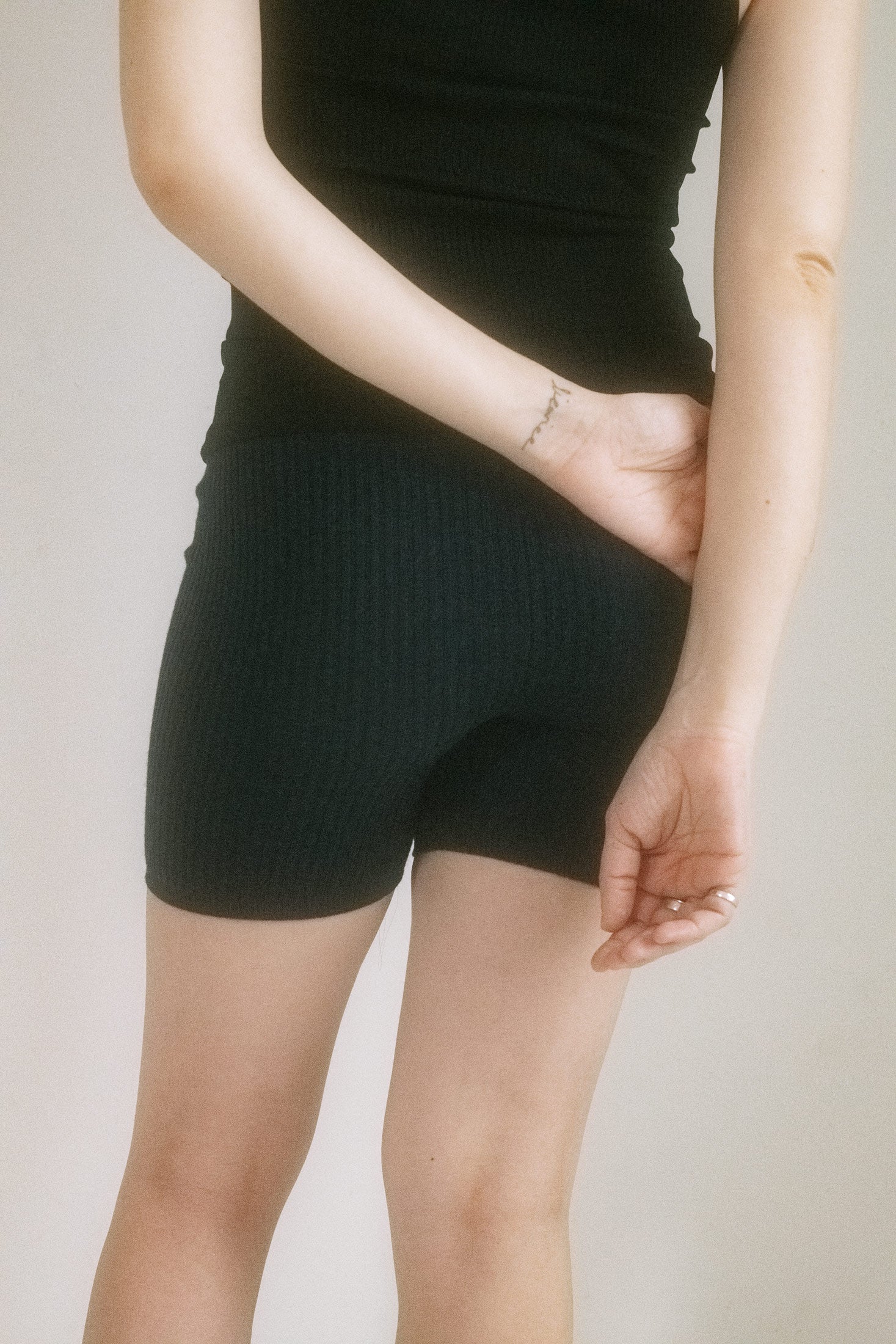 KNIT BIKE SHORT
