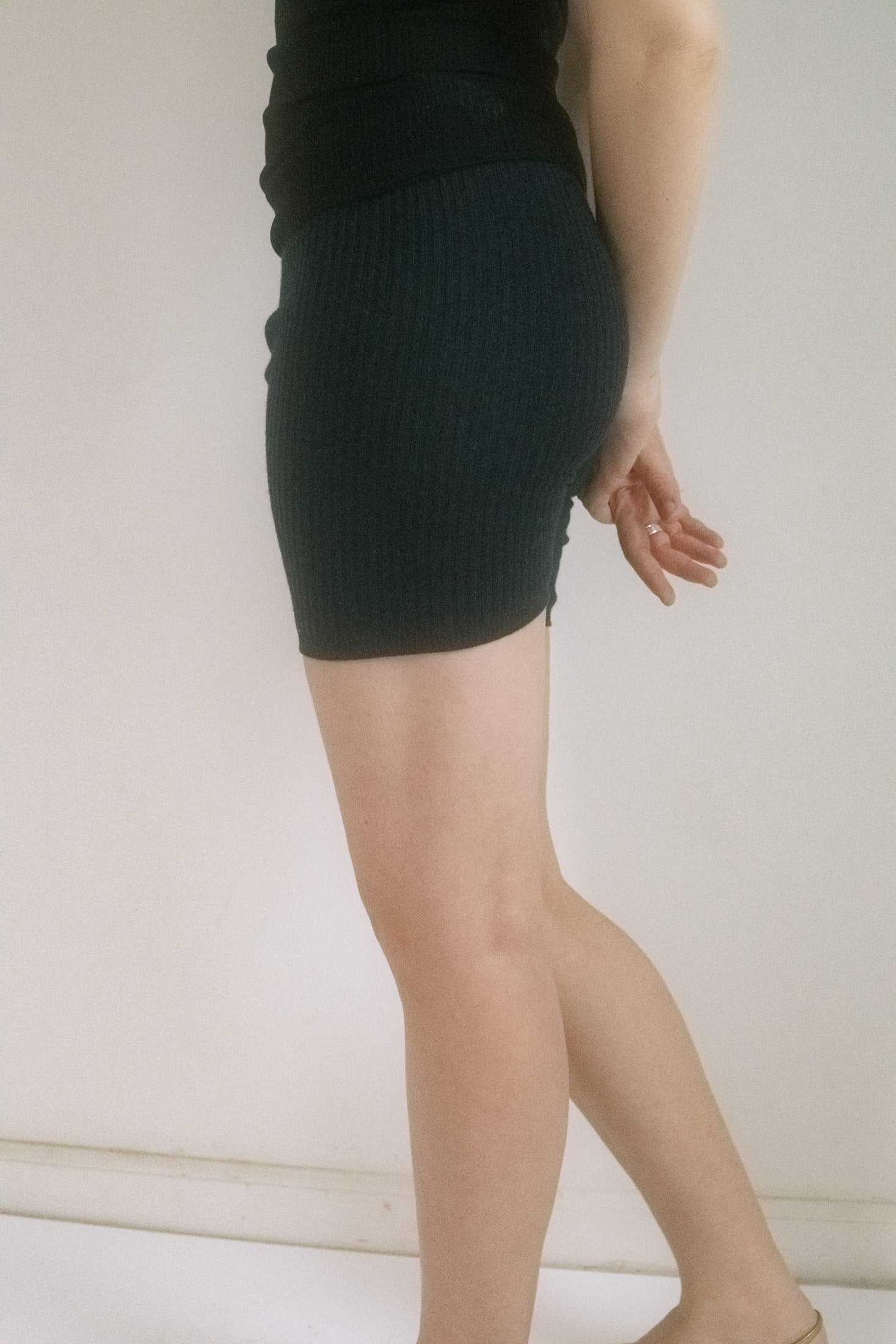 KNIT BIKE SHORT
